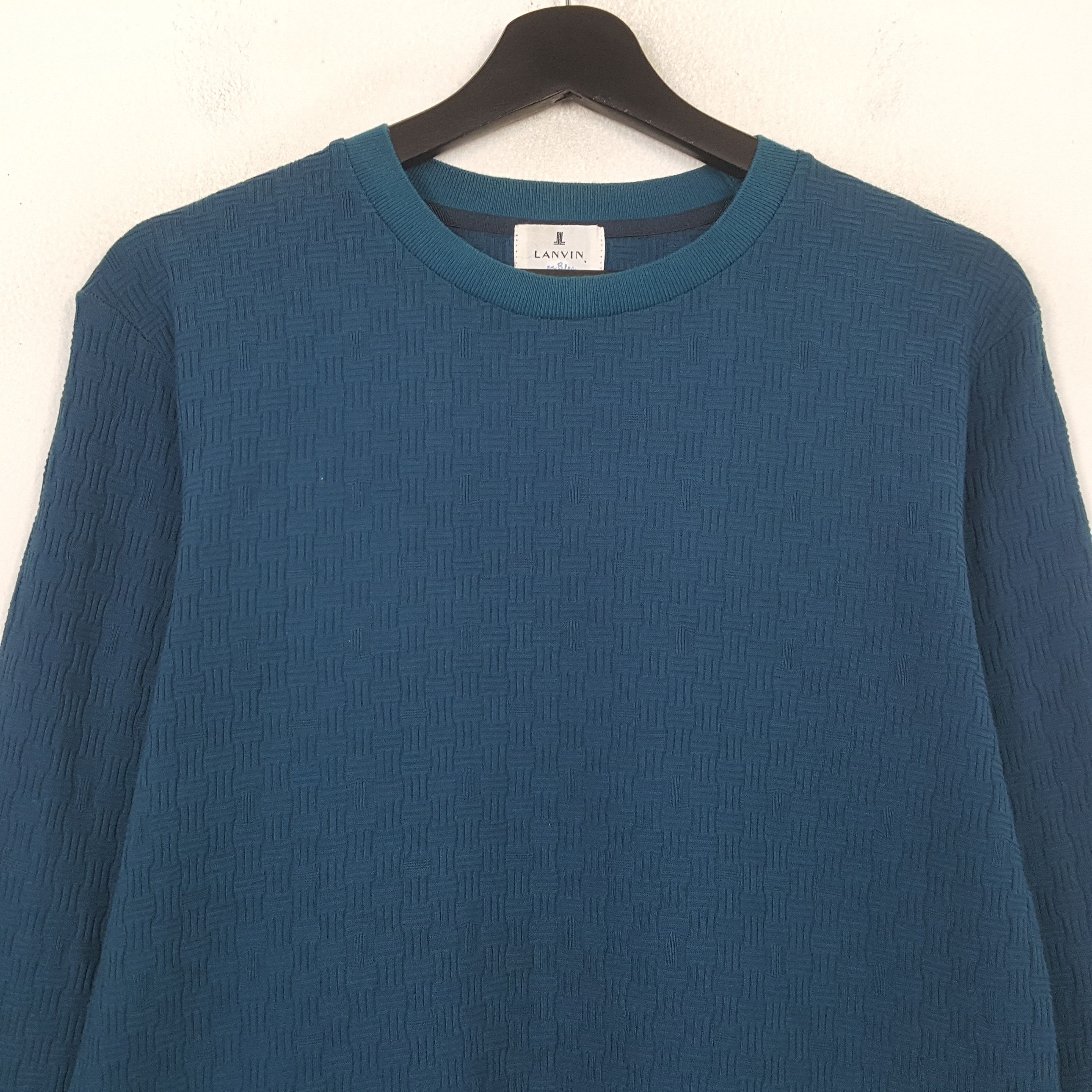 Lanvin Lanvin Long Sleeve Tshirt RR26 Size US M / EU 48-50 / 2 - 2 Thumbnail