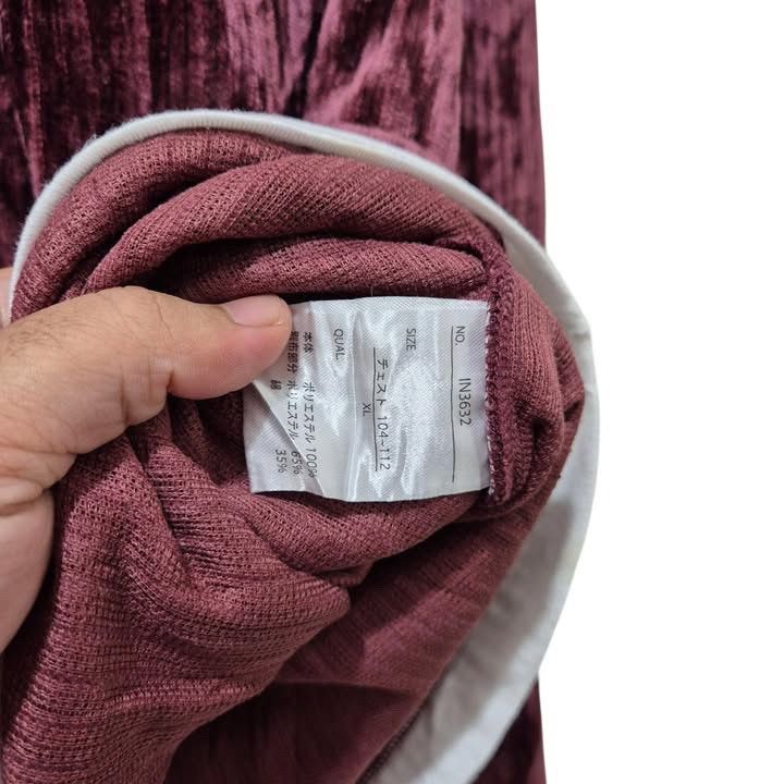 Yohji Yamamoto Yohji yamamoto velved long slevee Size US L / EU 52-54 / 3 - 5 Thumbnail