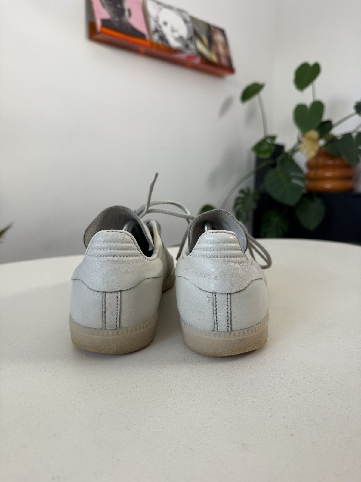 Adidas × Pharrell Adidas Samba × Pharrell Williams Humanrace White Low Leather Size US 9 / EU 42 - 5 Thumbnail