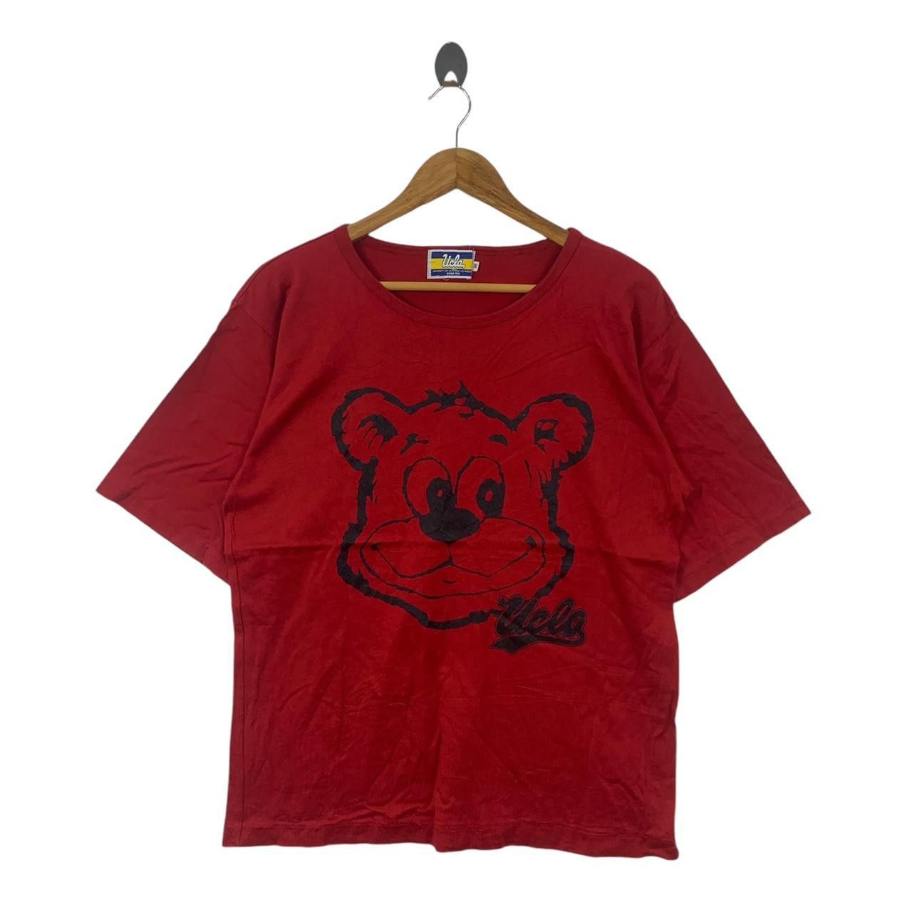 Vintage Vintage 90’ UCLA CALIFORNIA BRUINS Bear Tee Shirt Size M / US 6-8 / IT 42-44 - 1 Thumbnail