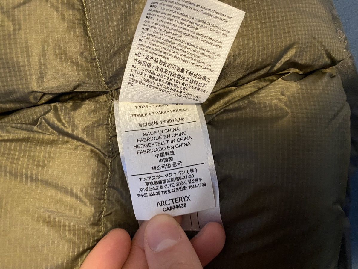 Arc'teryx Arc’Teryx FireBee AR Down Parka Size M / US 6-8 / IT 42-44 - 10 Thumbnail