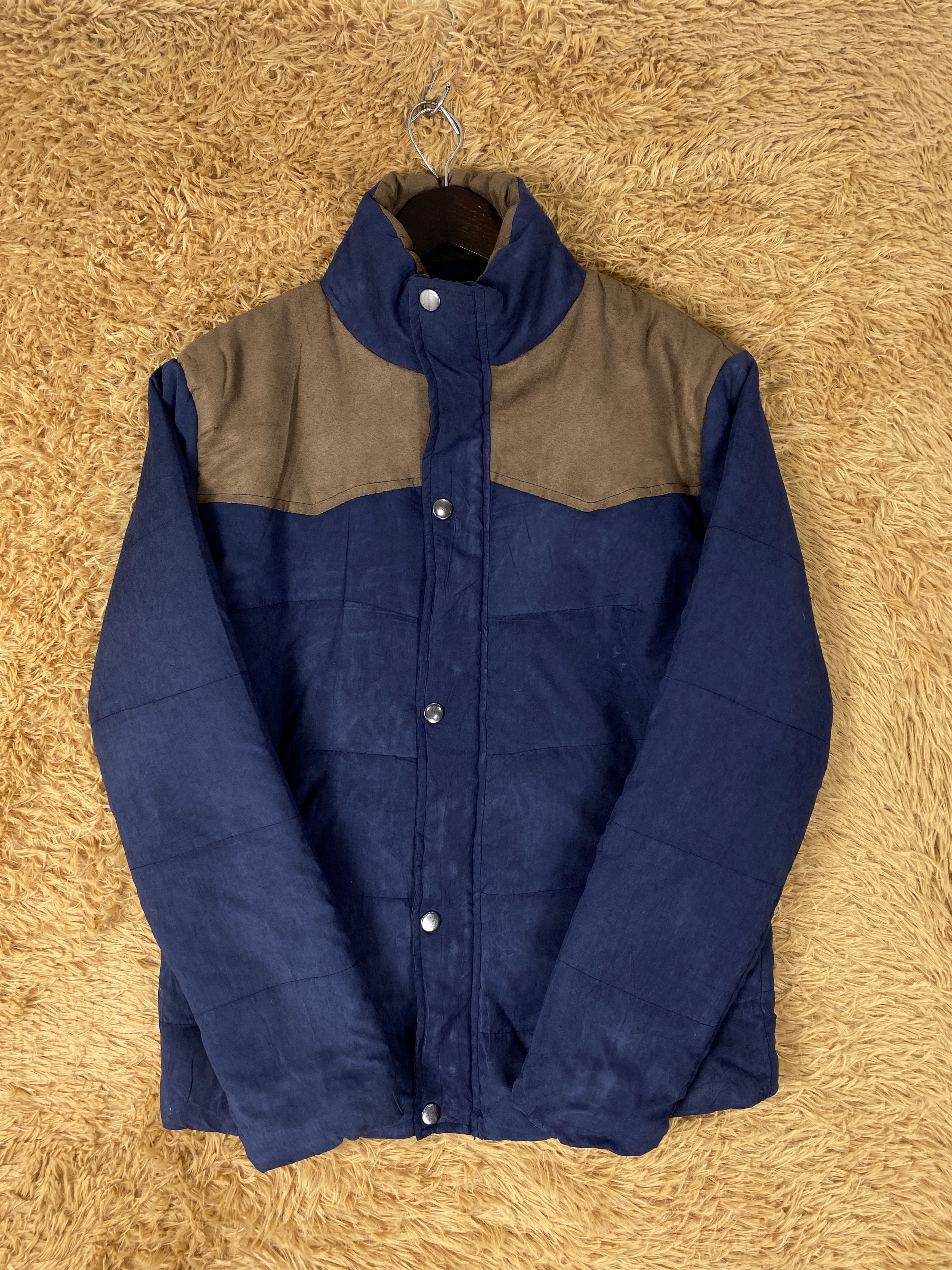 Japanese Brand Vintage Buzz Puffer Cowboy Pattern Jacket J2059 Size US S / EU 44-46 / 1 - 4 Thumbnail