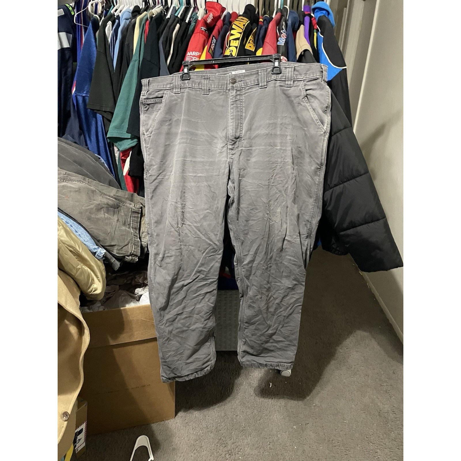 Carhartt Size 44x30- Carhartt Relaxed Fit Thermal Lined Pants Men’s Size US 44 / EU 60 - 1 Thumbnail