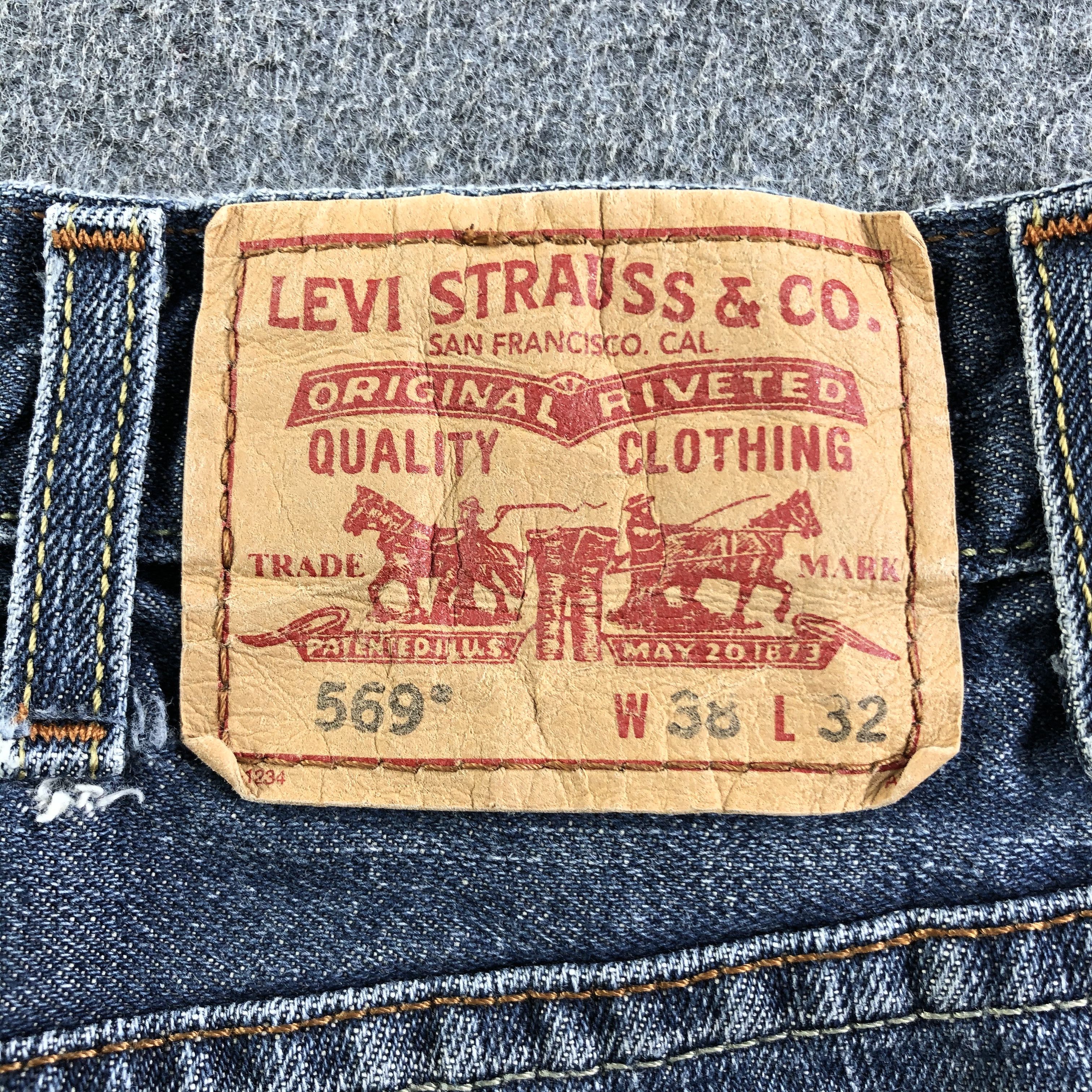 Levi's Vintage Levis 569 Jeans-J3538 Size US 40 / EU 56 - 5 Thumbnail