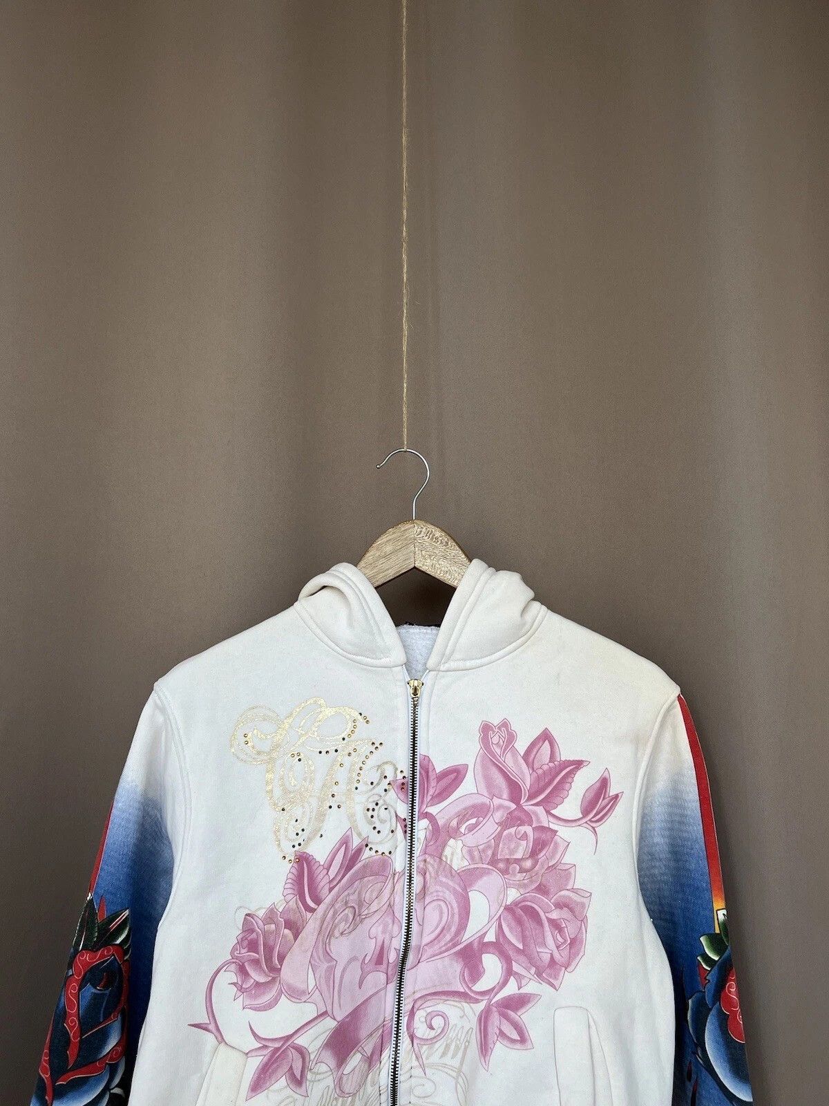 Christian Audigier Christian Audigier Zip Up Hoodie Womens Size M Los Angeles Size M / US 6-8 / IT 42-44 - 2 Thumbnail