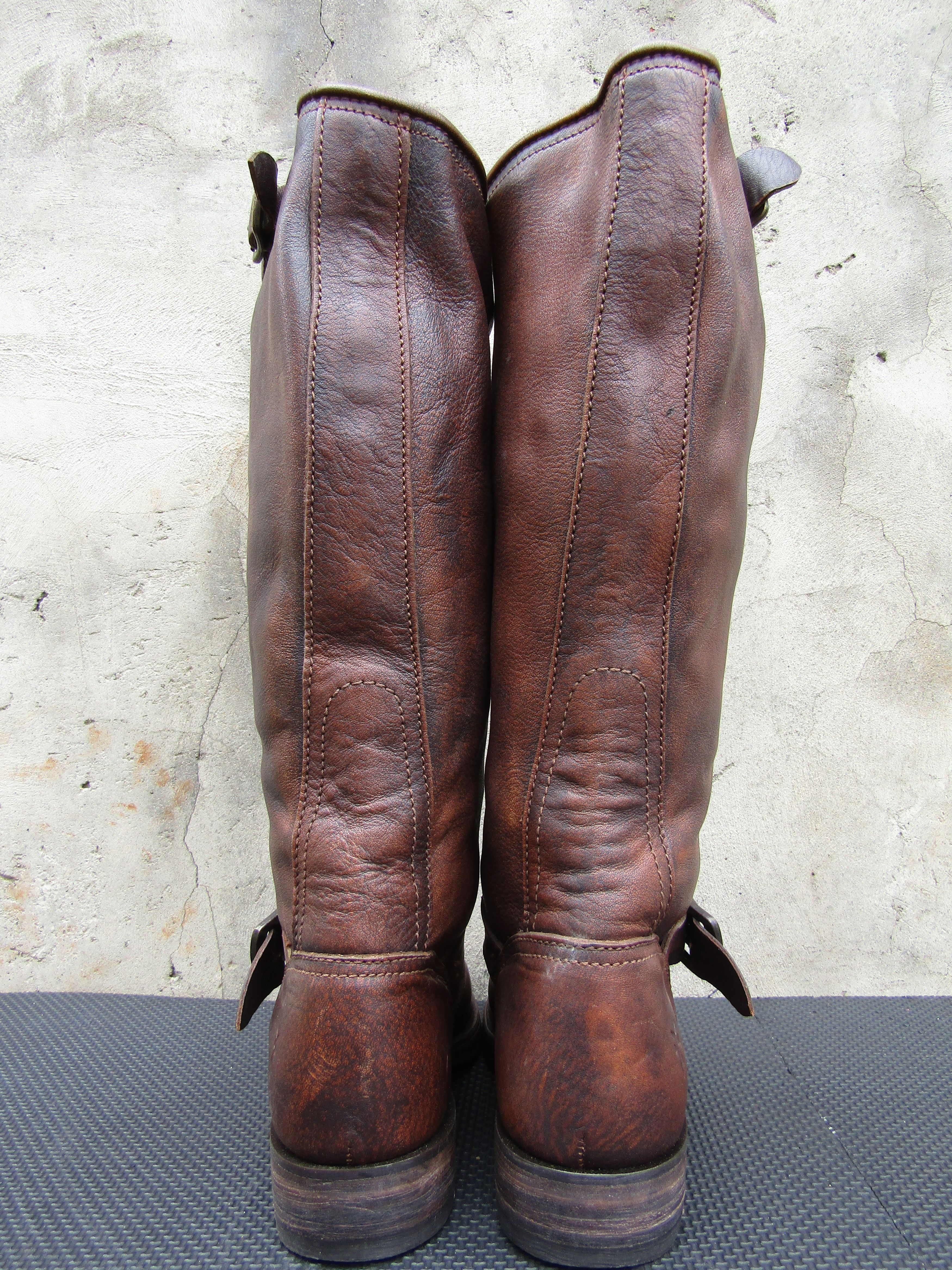 Frye FRYE Boots Womens 'Veronica' tall Leather Slouchy Moto Size US 6.5 / IT 36.5 - 8 Thumbnail