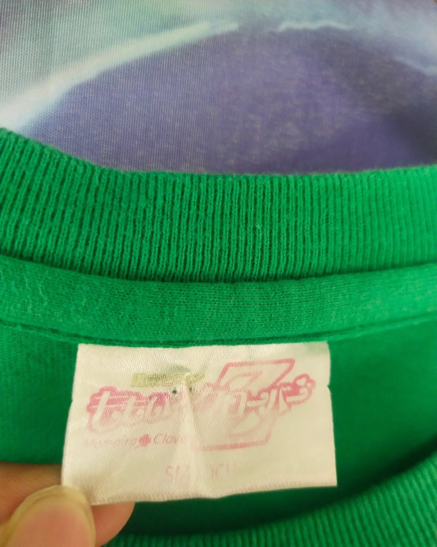 Band Tees Momoiro Clover Z World Summer Dive 2013 Green Music Tee Size US S / EU 44-46 / 1 - 6 Thumbnail