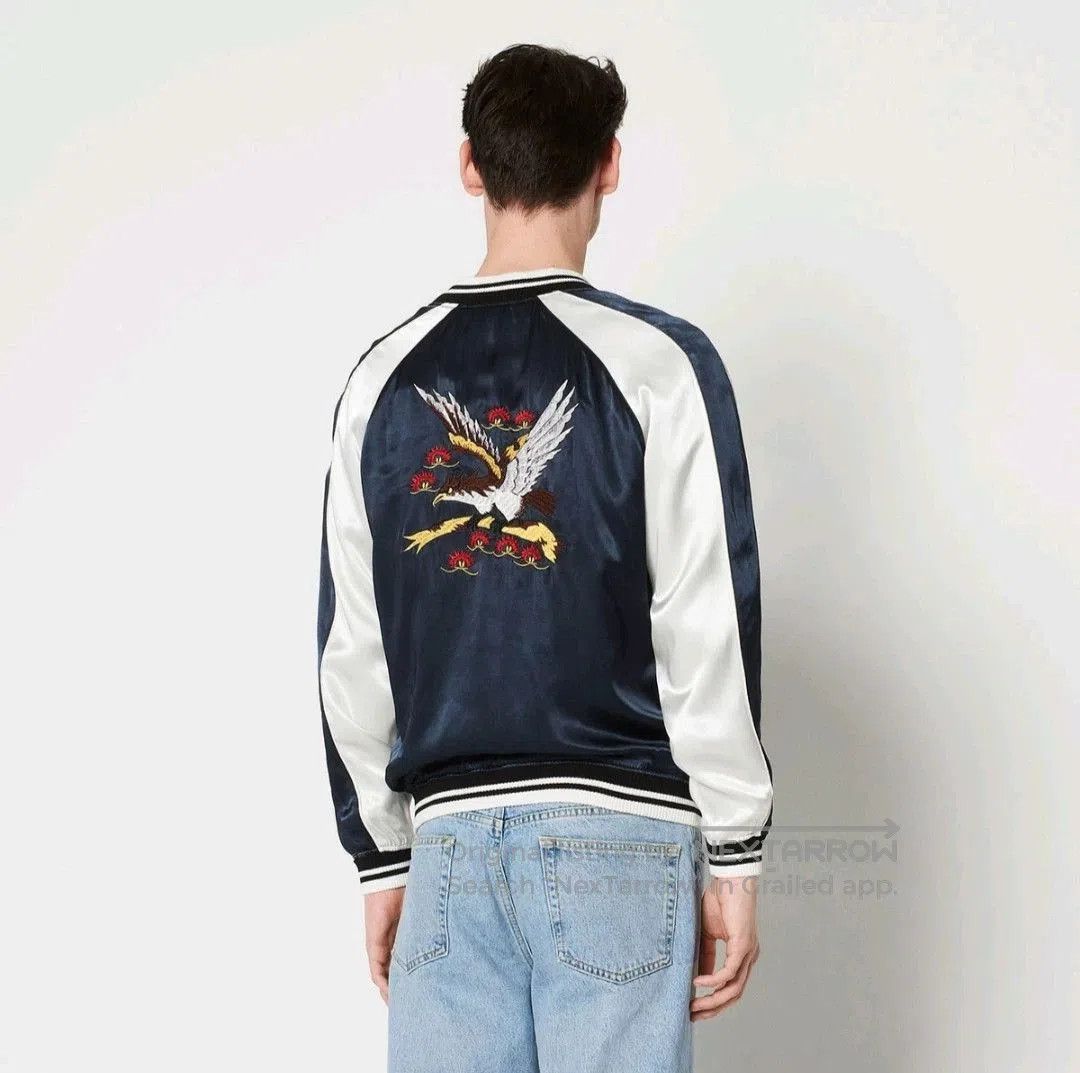 Sandro Sandro Men's Eagle Embroidery Jacket. Size US L / EU 52-54 / 3 - 9 Thumbnail