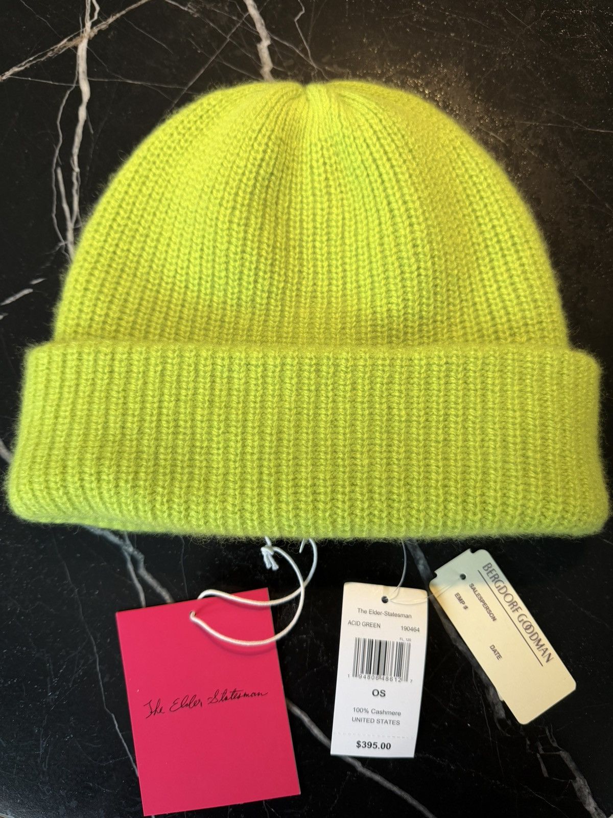 The Elder Statesman The elder statesman cashmere hat Size ONE SIZE - 1 Thumbnail