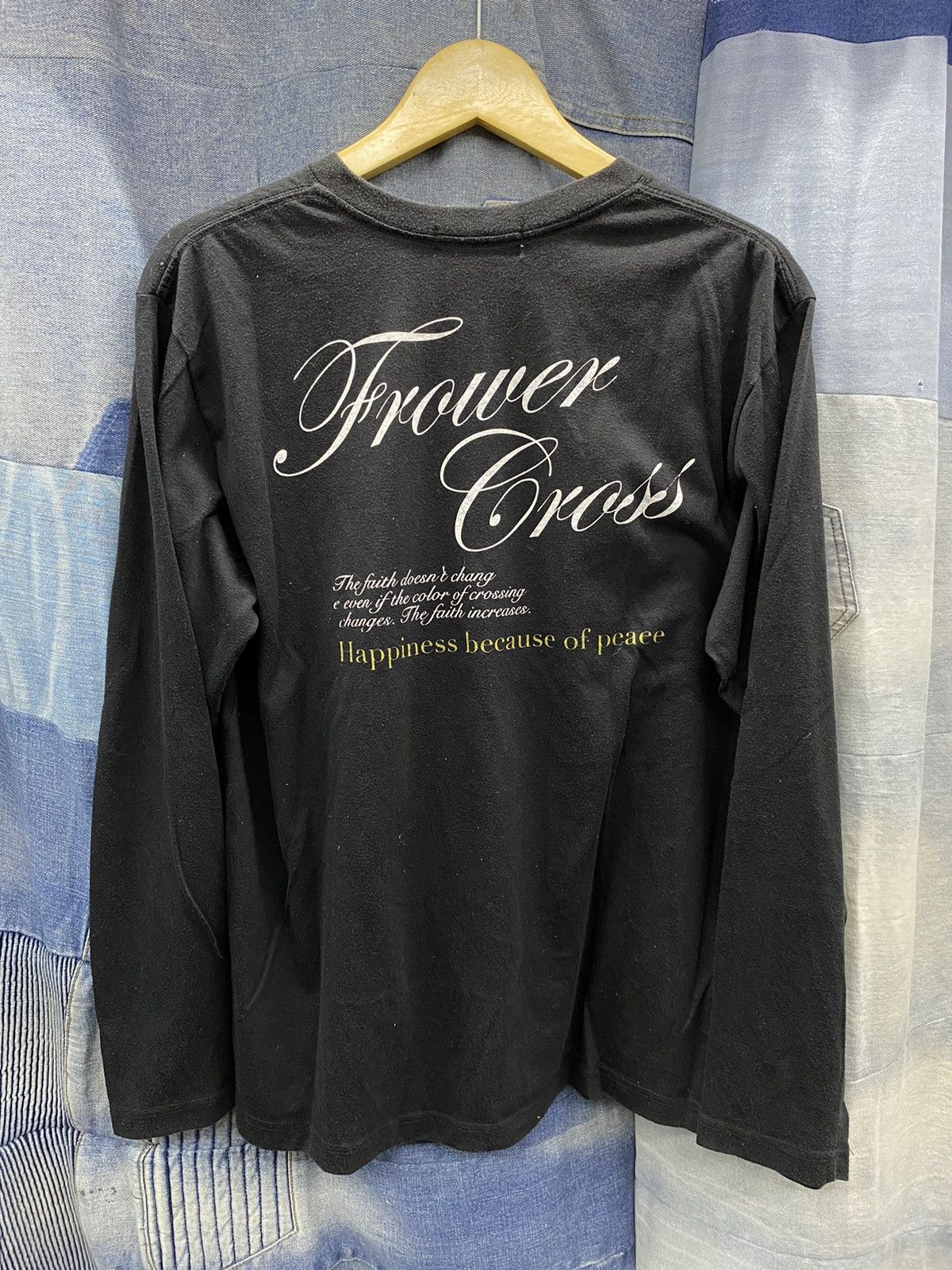 If Six Was Nine × Japanese Brand × Le Grande Bleu (L.G.B.) japanese brand longsleeve commontage poem Size US L / EU 52-54 / 3 - 2 Thumbnail