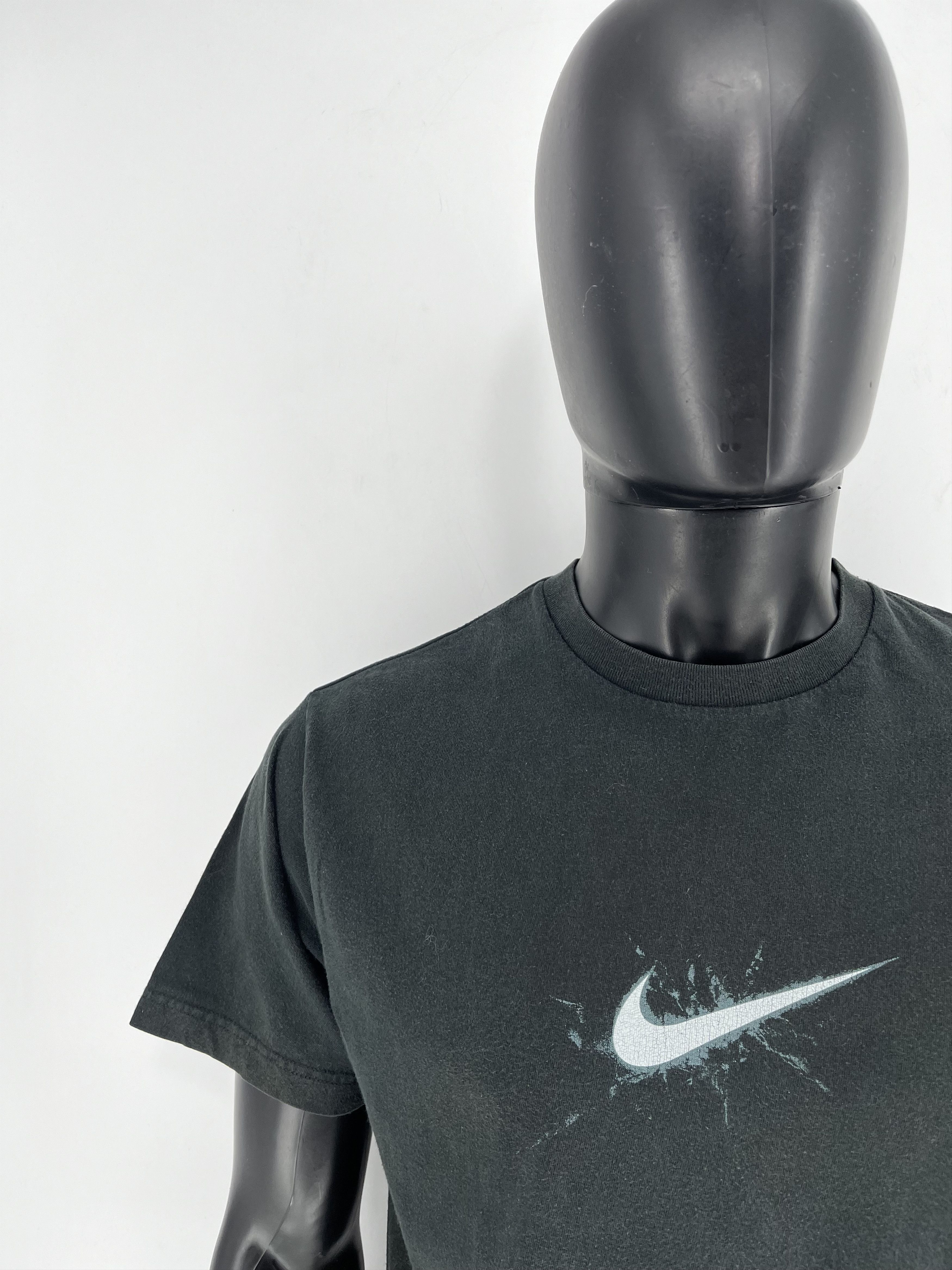 Band Tees × Nike Vintage Y2K Nike Center Swoosh Logo T-Shirt Size US M / EU 48-50 / 2 - 7 Thumbnail