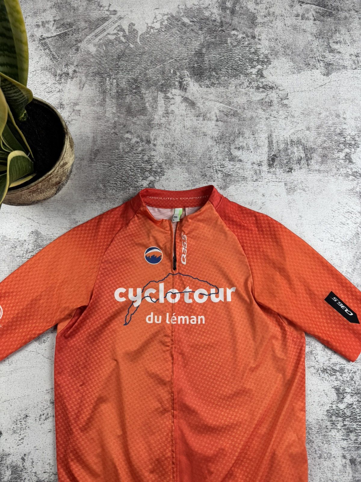 Vintage Cyclotour du leman Trek Bike Men’s Velo Jersey T Shirt Kit Size US L / EU 52-54 / 3 - 7 Thumbnail