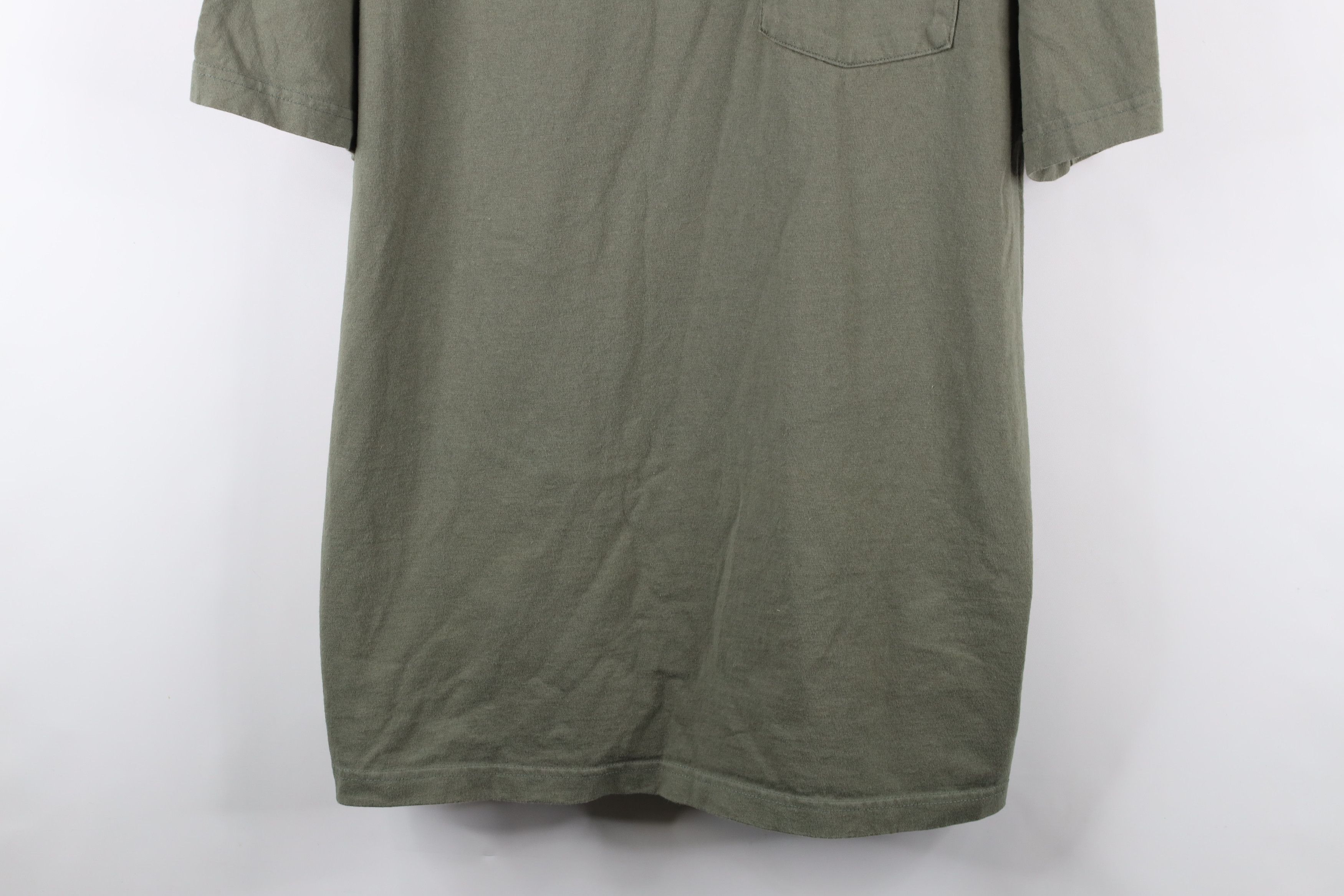 Carhartt × Vintage Vintage Y2K Carhartt Spell Loose Fit Pocket T-Shirt Green Size US L / EU 52-54 / 3 - 3 Thumbnail