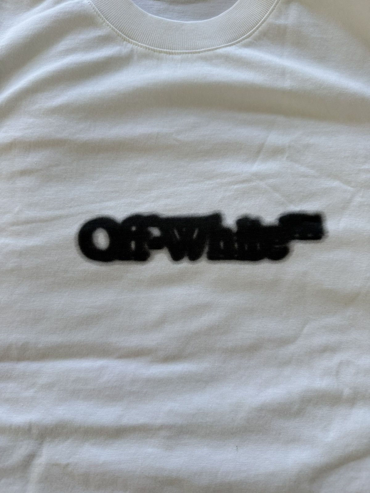 Off-White Off-White Black Blurr Book Tee- White- Oversize Medium Size US L / EU 52-54 / 3 - 2 Thumbnail