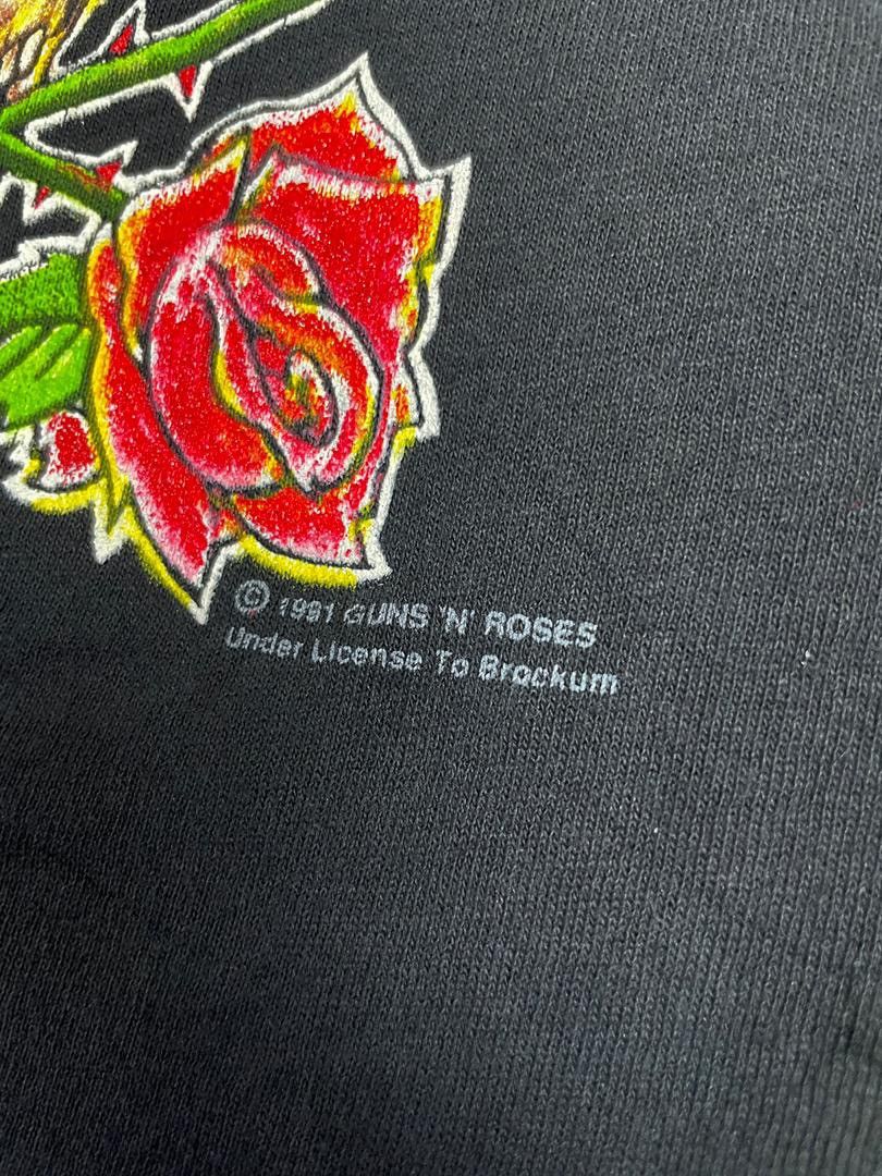 Brockum ‘91 Guns N’ Roses Use Your Illusion Tour T-Shirt–Brockum Tag Size US L / EU 52-54 / 3 - 4 Thumbnail