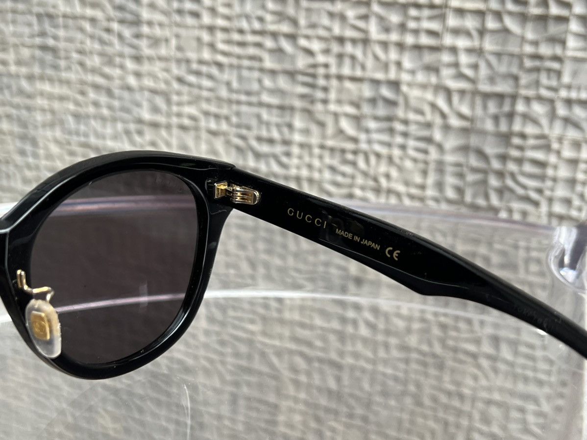 Gucci Gucci Oversized Black Logo Sunglasses Unisex Size ONE SIZE - 8 Thumbnail