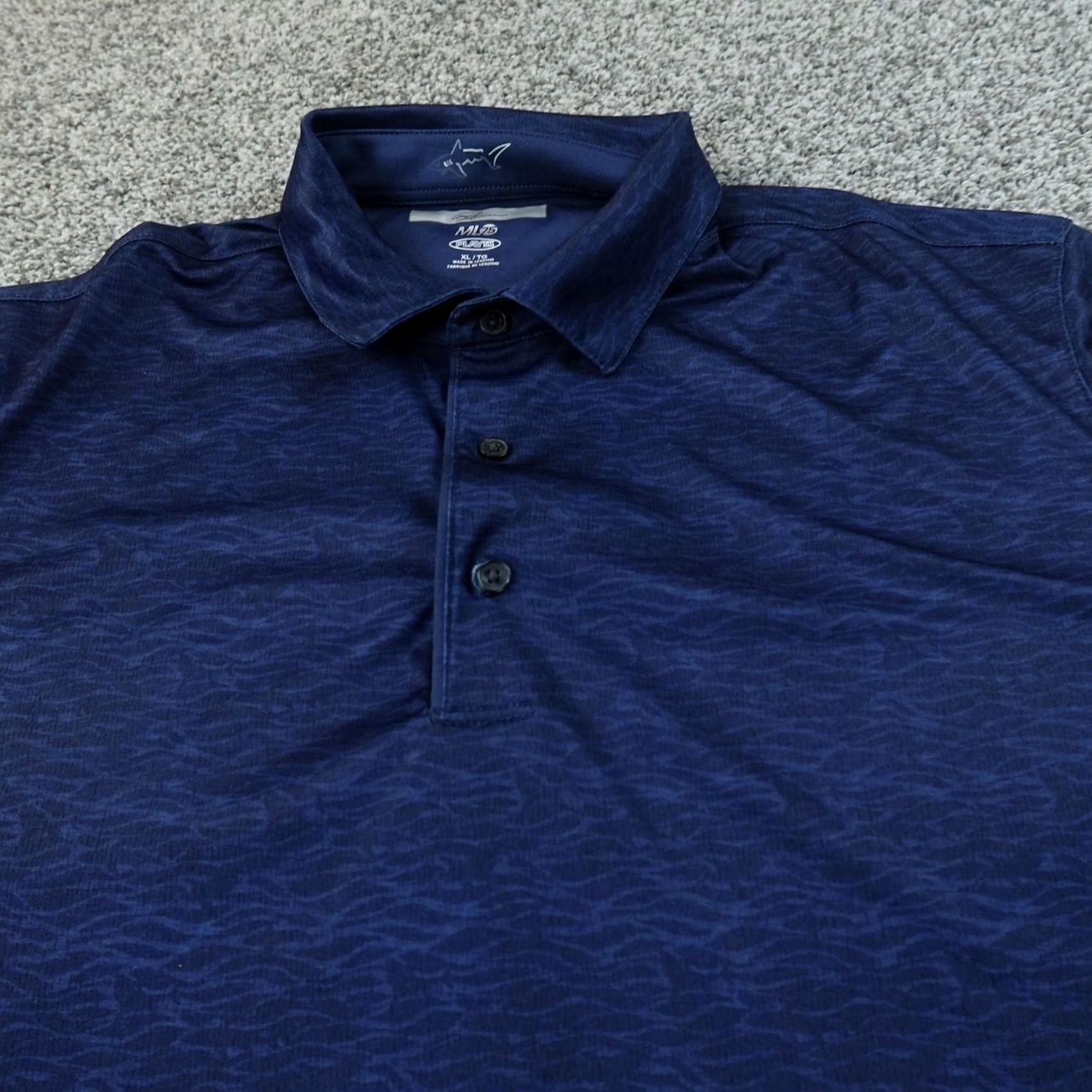 Vintage Greg Norman Polo Shirt Mens XL Blue PlayDry Golf Performance Stretch Polo Shirt Size US XL / EU 56 / 4 - 3 Thumbnail