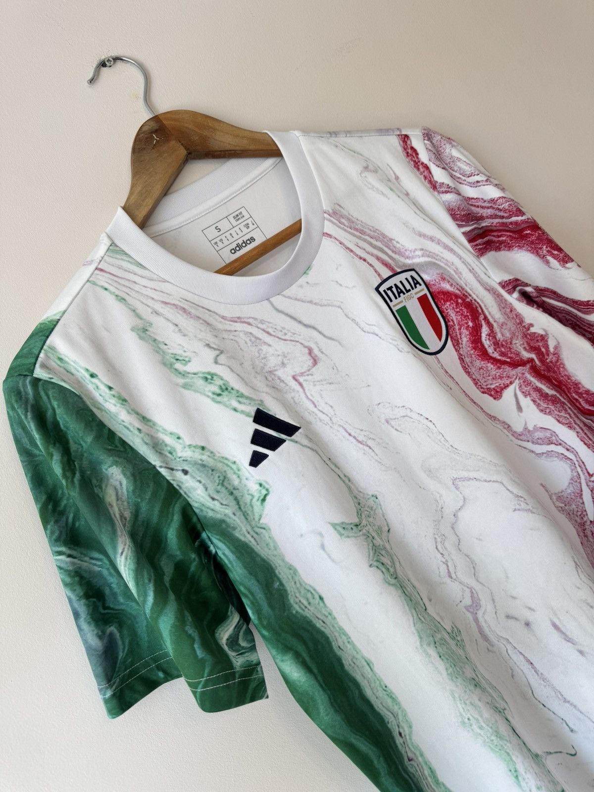 Adidas Italy 2022-2023 Soccer Training Jersey Football Shirt Kit Size US S / EU 44-46 / 1 - 6 Thumbnail