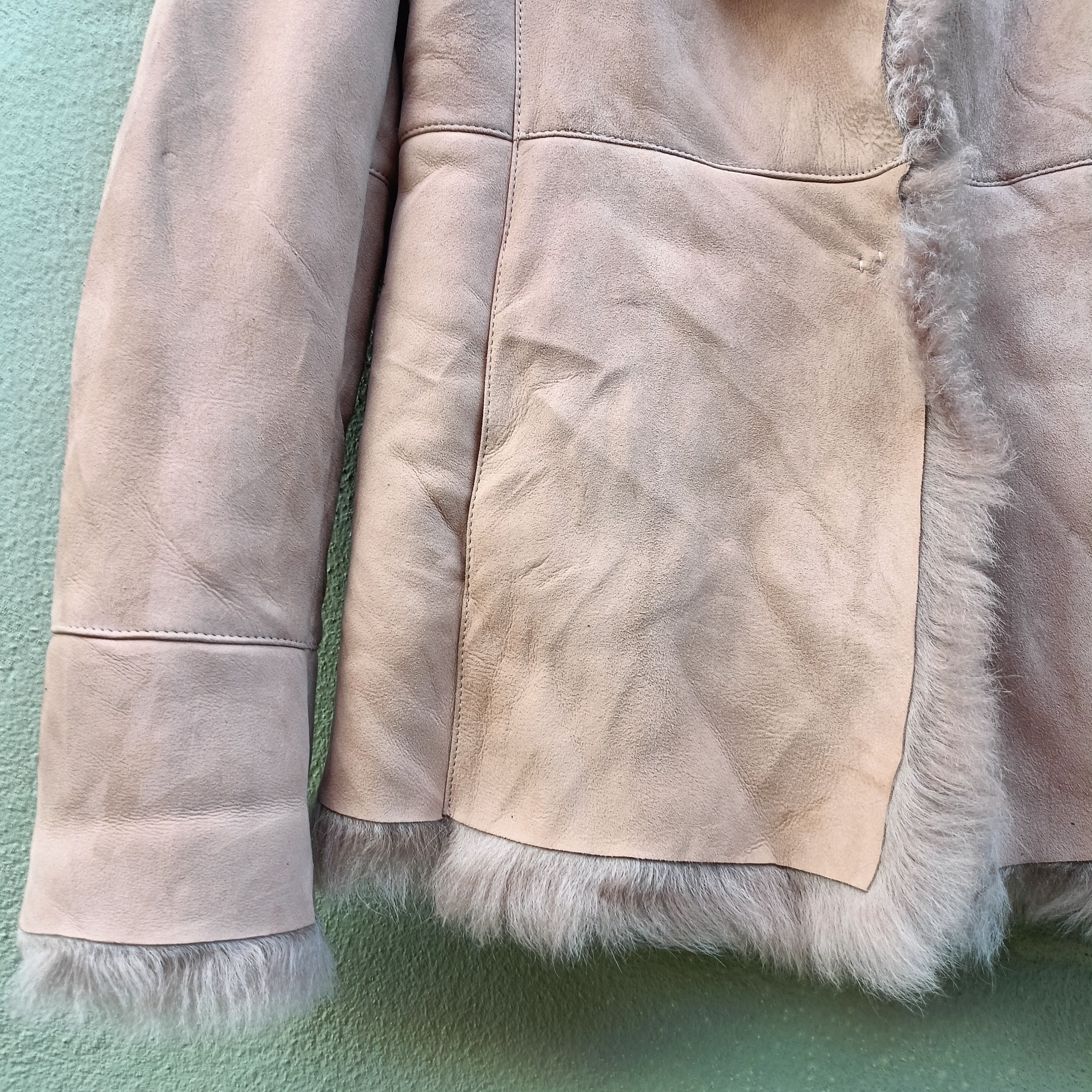 Designer Sheep Skin Fur Jacket Size M / US 6-8 / IT 42-44 - 8 Thumbnail