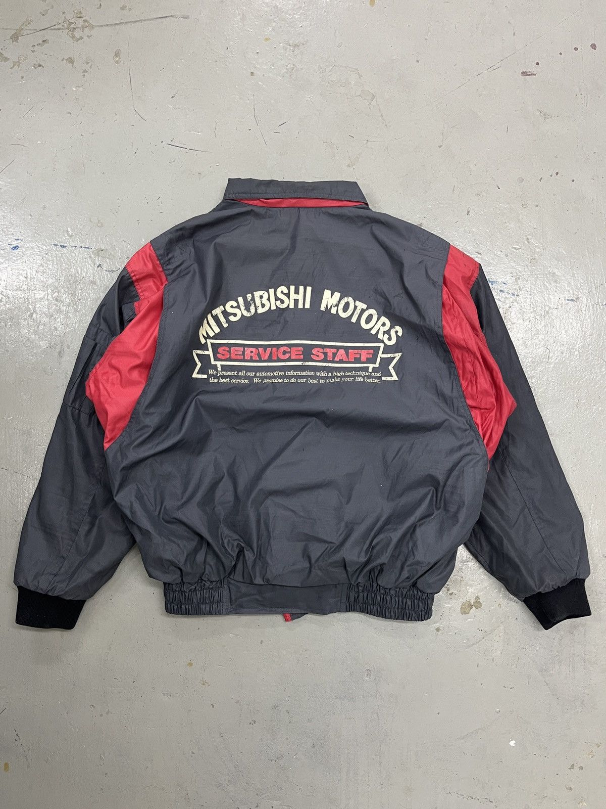Japanese Brand Mitsubishi Motors Technical Staff JDM vintage jacket Size US L / EU 52-54 / 3 - 11 Thumbnail