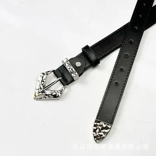 Designer × Vintage Triangle Buckle Belt Size ONE SIZE - 2 Thumbnail