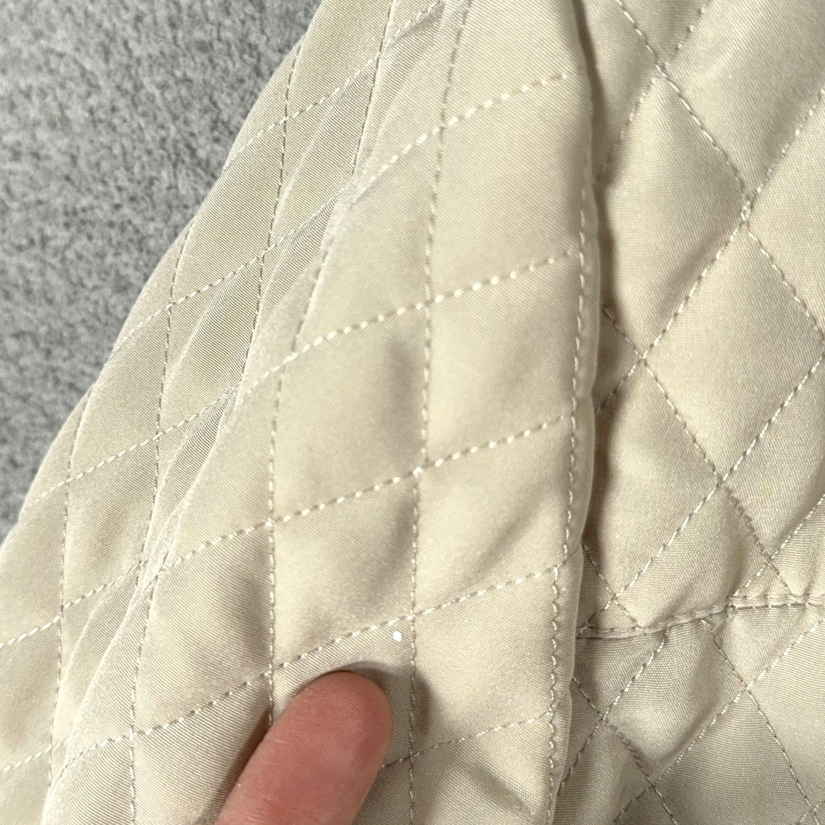 Vintage VINTAGE Nordic Lights Jacket Womens XL Beige Quilted Barn Coat 2000s Y2K Size XL / US 12-14 / IT 48-50 - 3 Thumbnail