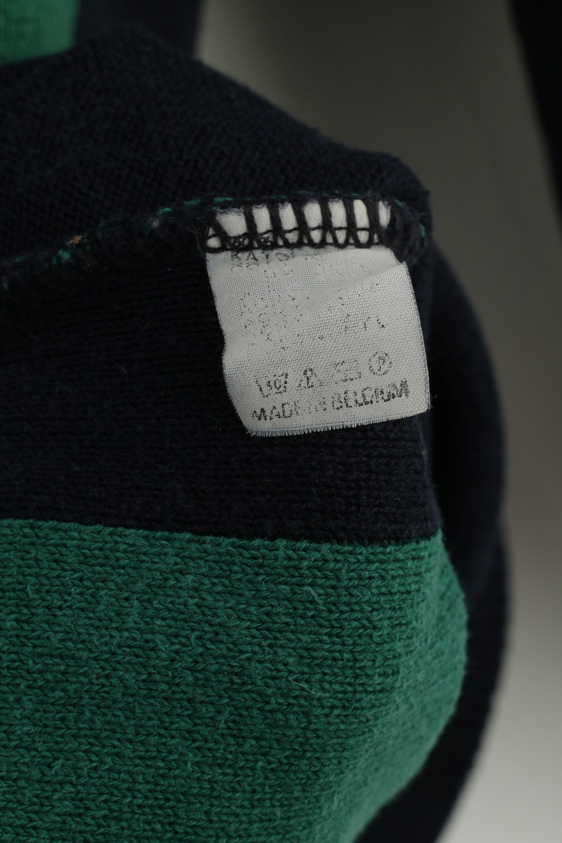 Vintage Glen Gannet Men M Jumper Navy Cotton 8903 Size US M / EU 48-50 / 2 - 6 Thumbnail