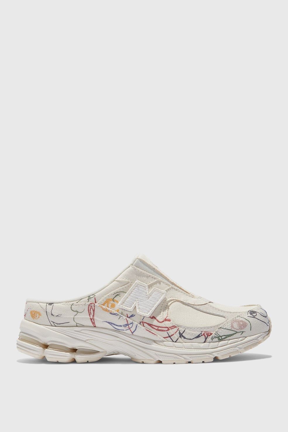New Balance o1w1db10524 Bryant Giles x 2002R Mules in Multicolor Size US 12 / EU 45 - 1 Thumbnail