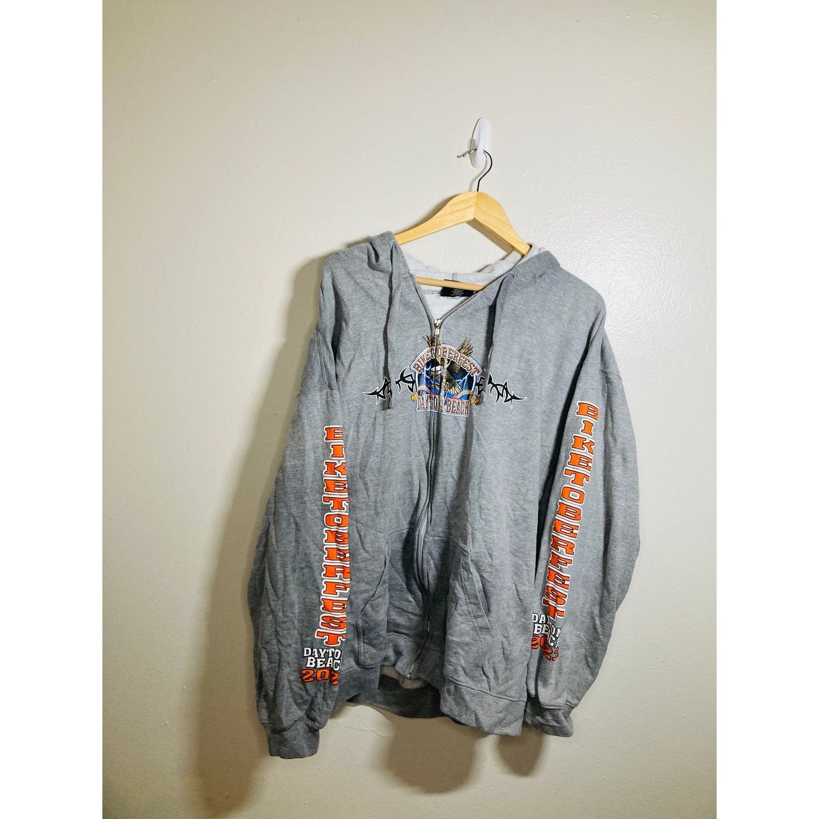 Other 2XL biketober fest Daytona zip up Size US XXL / EU 58 / 5 - 1 Thumbnail