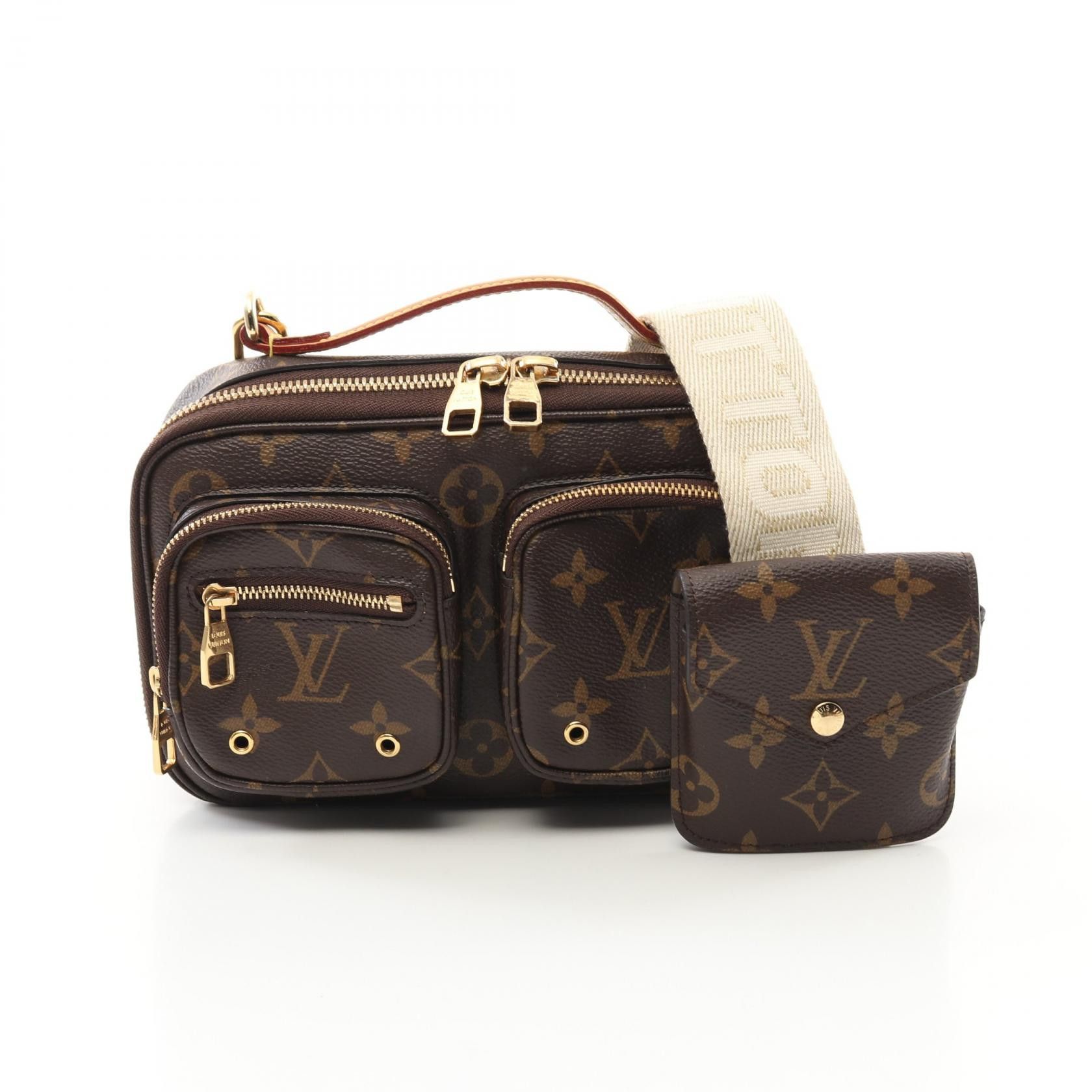 Louis Vuitton Louis Vuitton Louis Vuitton Utility Crossbody Monogram 2way bag Canvas Crossbody Bag M80446 Size ONE SIZE - 1 Thumbnail
