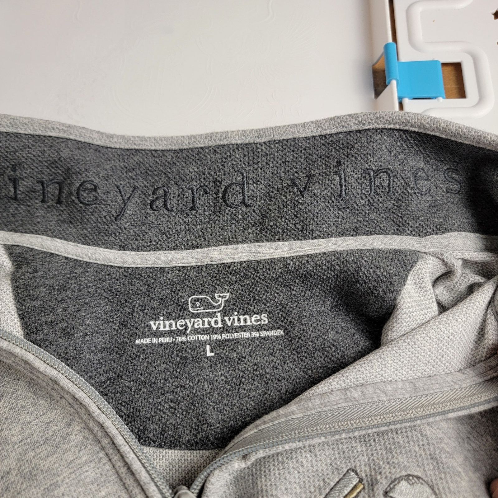 Vineyard Vines Vineyard Vines 1/3 Zip Super Bowl Miami Sz L (209) Size US L / EU 52-54 / 3 - 4 Thumbnail