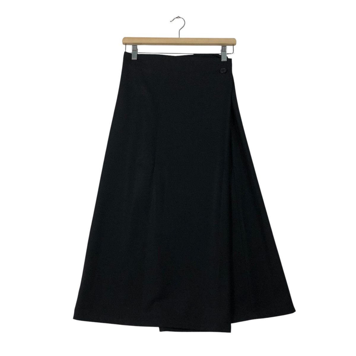 Yohji Yamamoto 🔥VINTAGE LONG SKIRT DOUBLE LAYER Y’S YOHJI YAMAMOTO Size 24" / US 00 / IT 34 - 3 Thumbnail