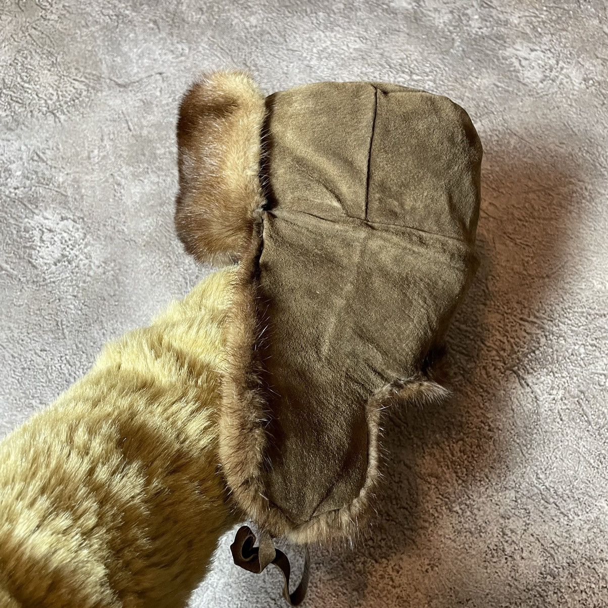 Vintage Vintage 90s Mohair Ushanka Beanie Alt Streetwear Relaxed OS Size ONE SIZE - 2 Thumbnail