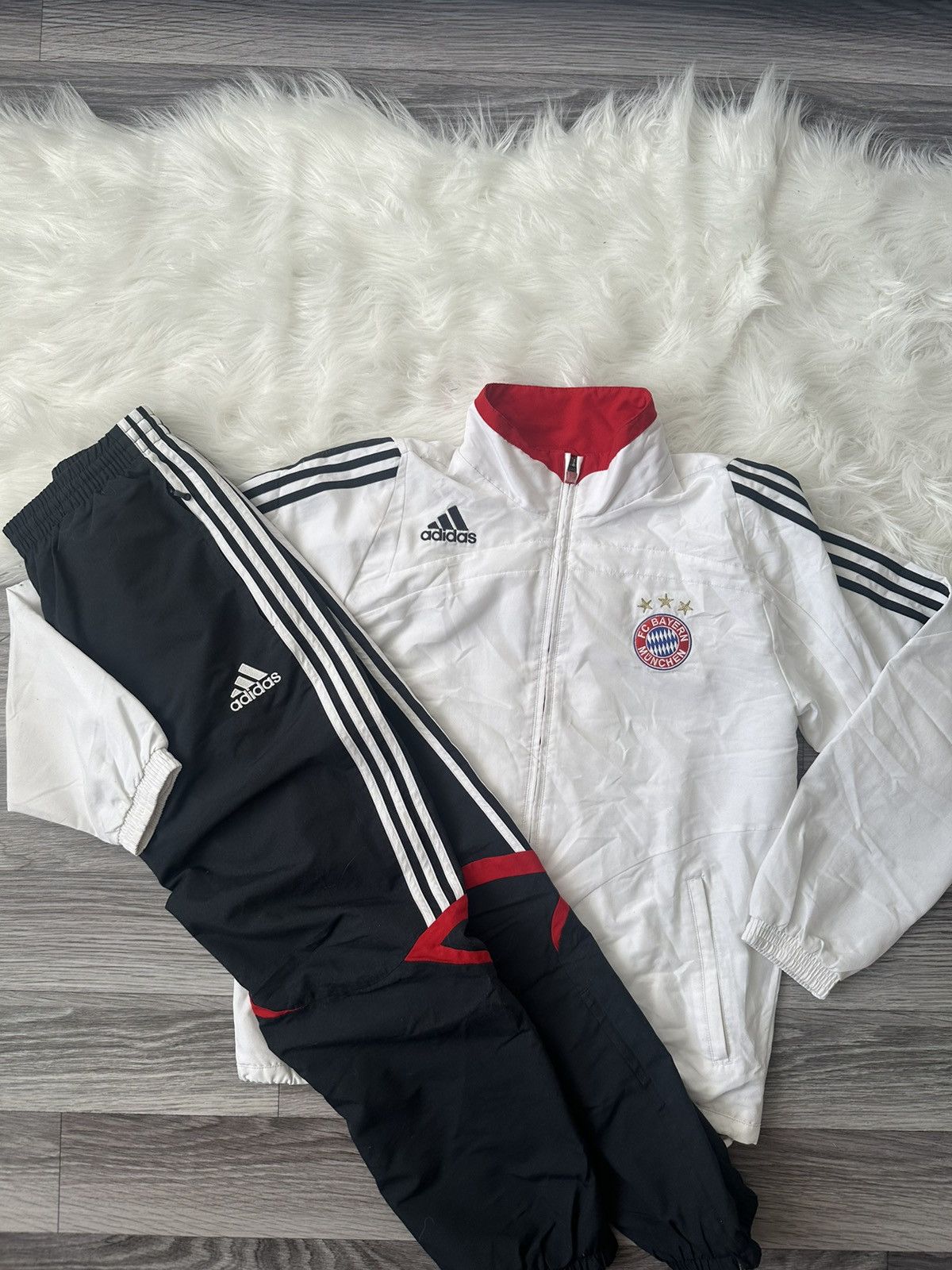 Adidas Adidas Bayern Munich 2007-2007 Tracksuit hype 00s vintage Size US M / EU 48-50 / 2 - 2 Thumbnail