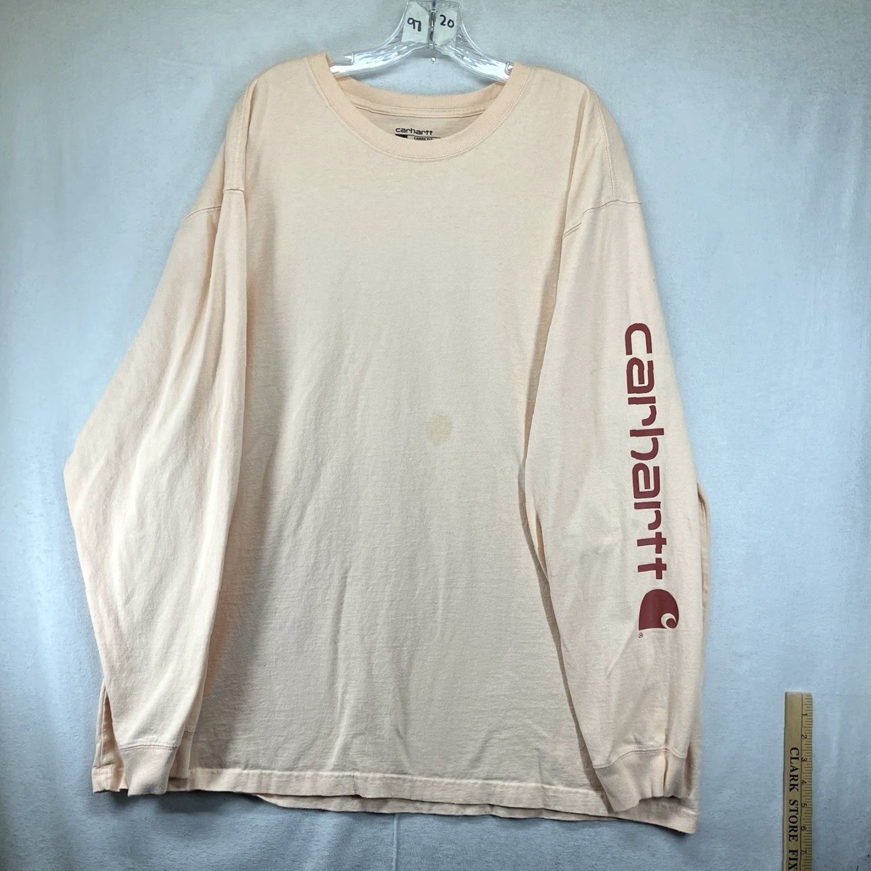 Carhartt **Carhartt Mens Peach 2XL Graphic Print Long Sleeve T-Shirt** User: **Carhartt Mens Pink 2XL Graphic Print Long Sleeve T-Shirt** Size US XXL / EU 58 / 5 - 2 Thumbnail