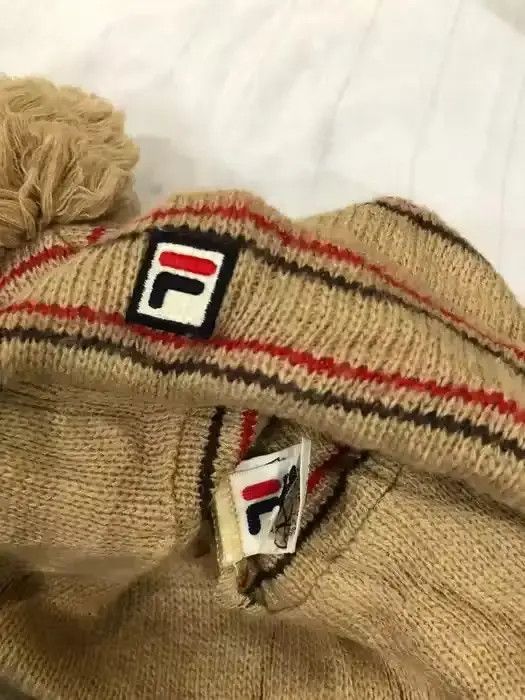 Fila Vintage Fila Small Logo Beanie Size ONE SIZE - 3 Thumbnail