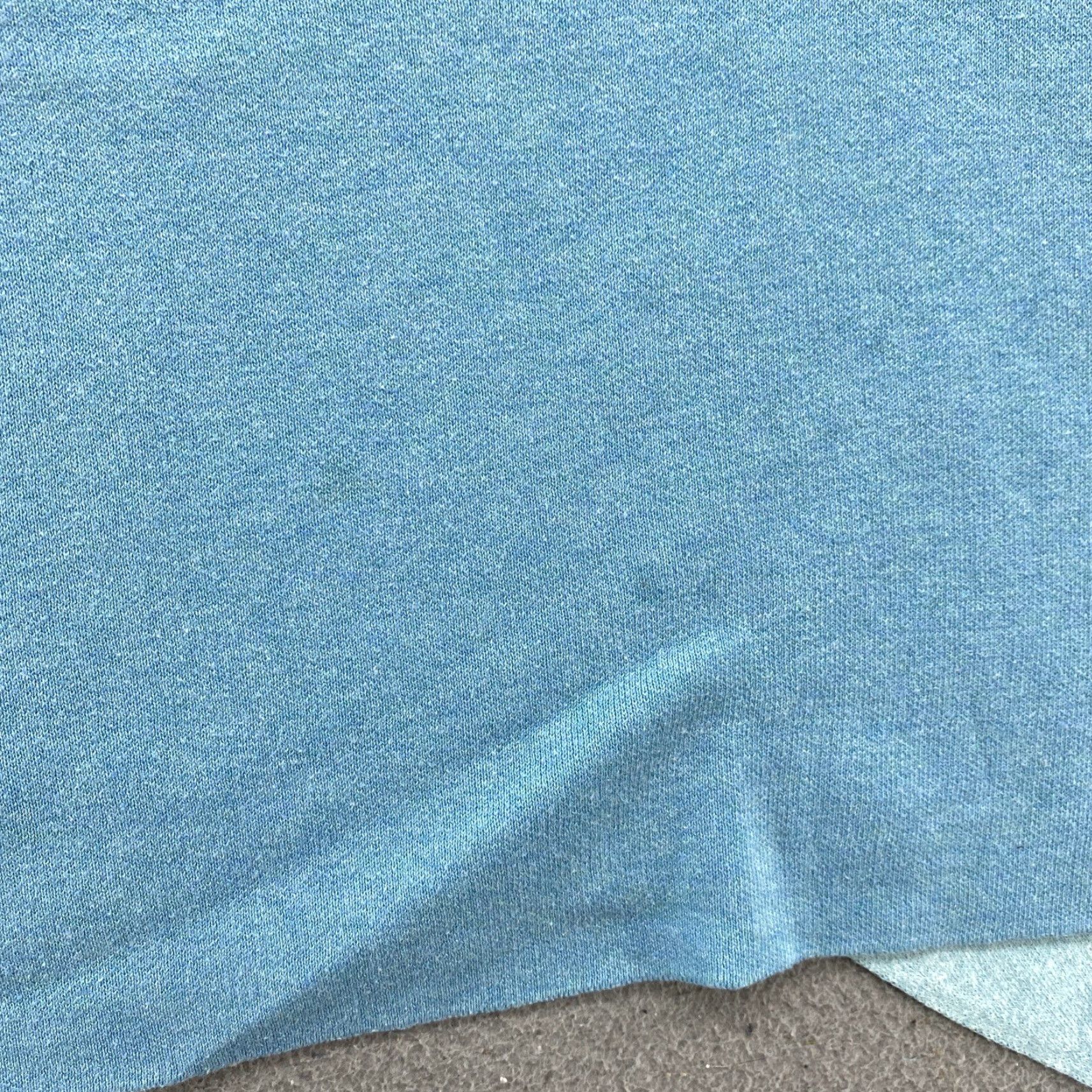 J. Jill J. Jill Blue Reversible Round Neck Long Sleeve Knit Sweater M Womens Pullover Casual Long Sleeve Knit Sweater, Cotton, Solid, Modern, Collarless Size M / US 6-8 / IT 42-44 - 3 Thumbnail