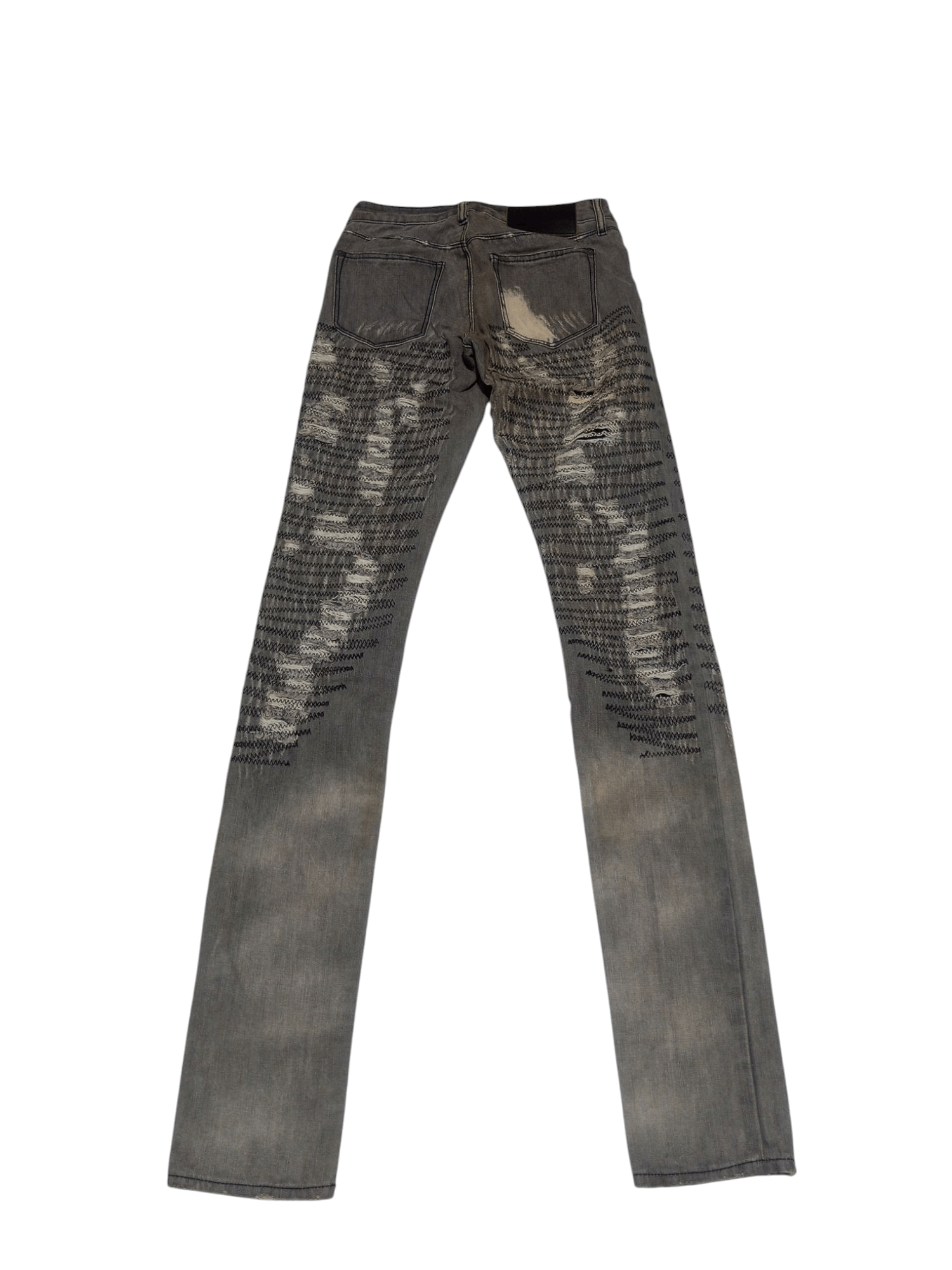 20471120 Vintage divided exclusive dividco by h&m distressed denim Size US 27 - 6 Thumbnail