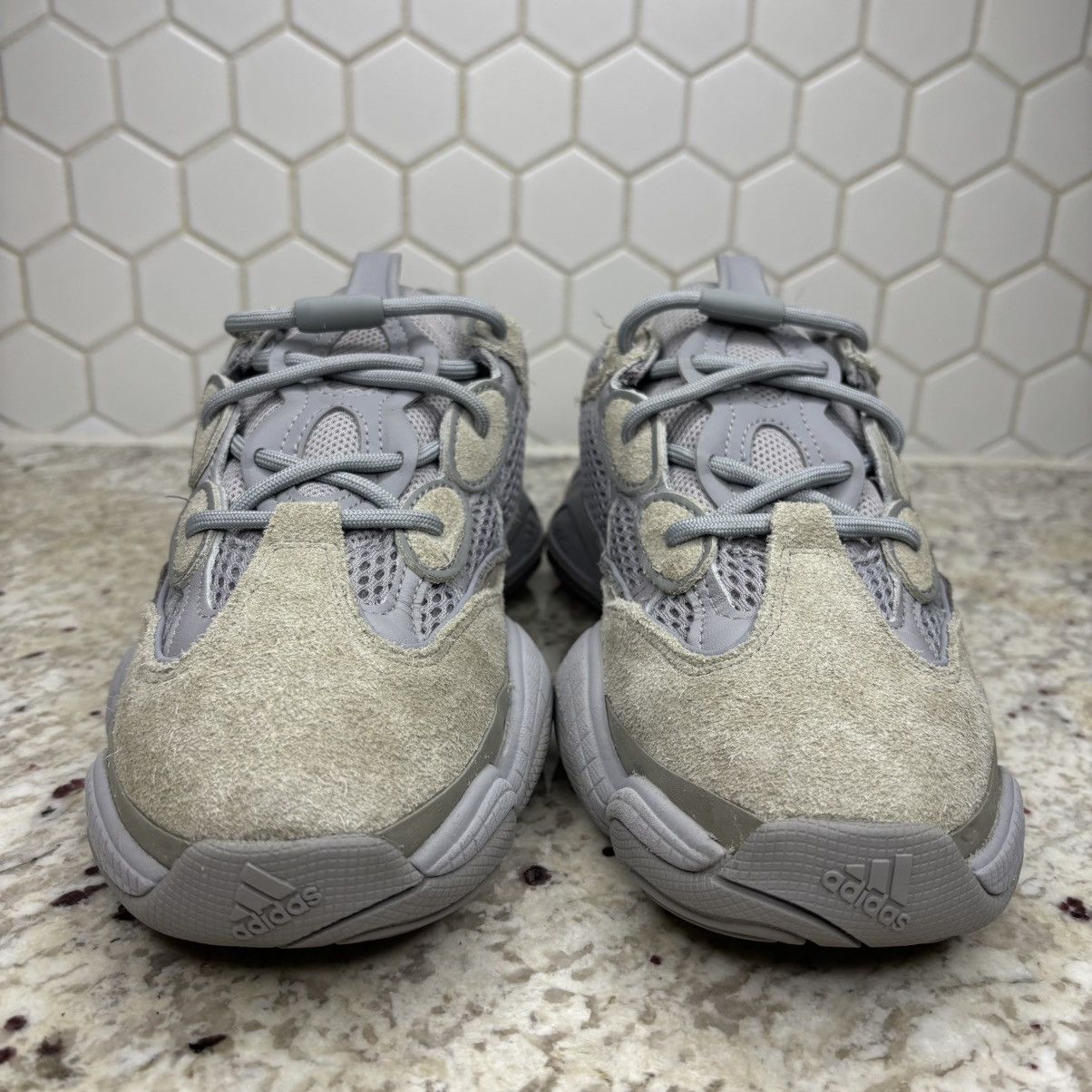 Adidas × Kanye West Size 9 - Adidas Yeezy 500 Stone Salt CLEAN W/Box Size US 9 / EU 42 - 4 Thumbnail