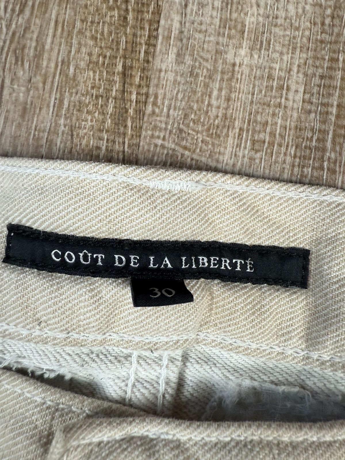 Cout de la Liberte Cout De La Liberte Jeans Size 30 Size US 30 / EU 46 - 3 Thumbnail