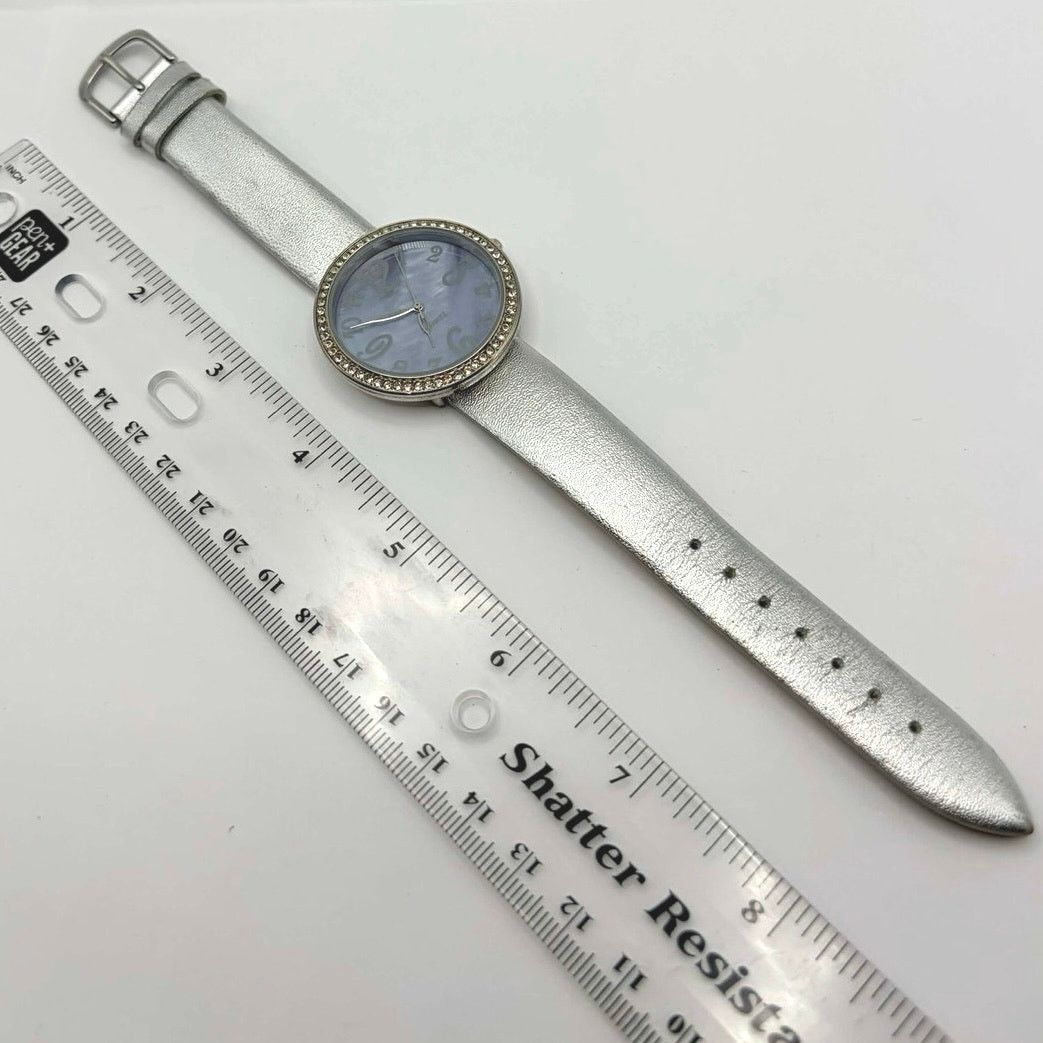 Chicos Silver & Blue Chico’s Watch Size ONE SIZE - 4 Thumbnail