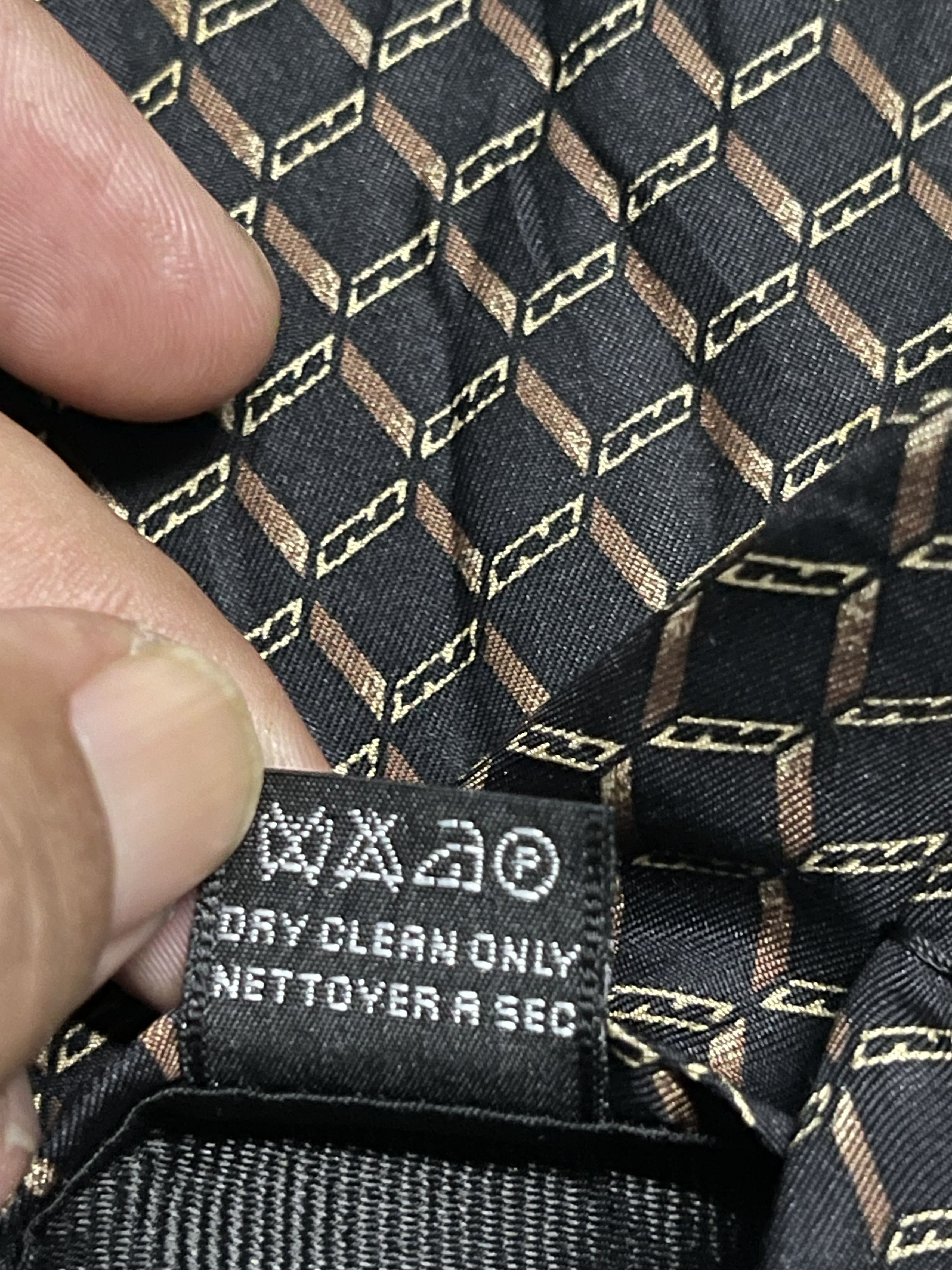 Fendi Fendi cravatte silk tie Size ONE SIZE - 4 Thumbnail