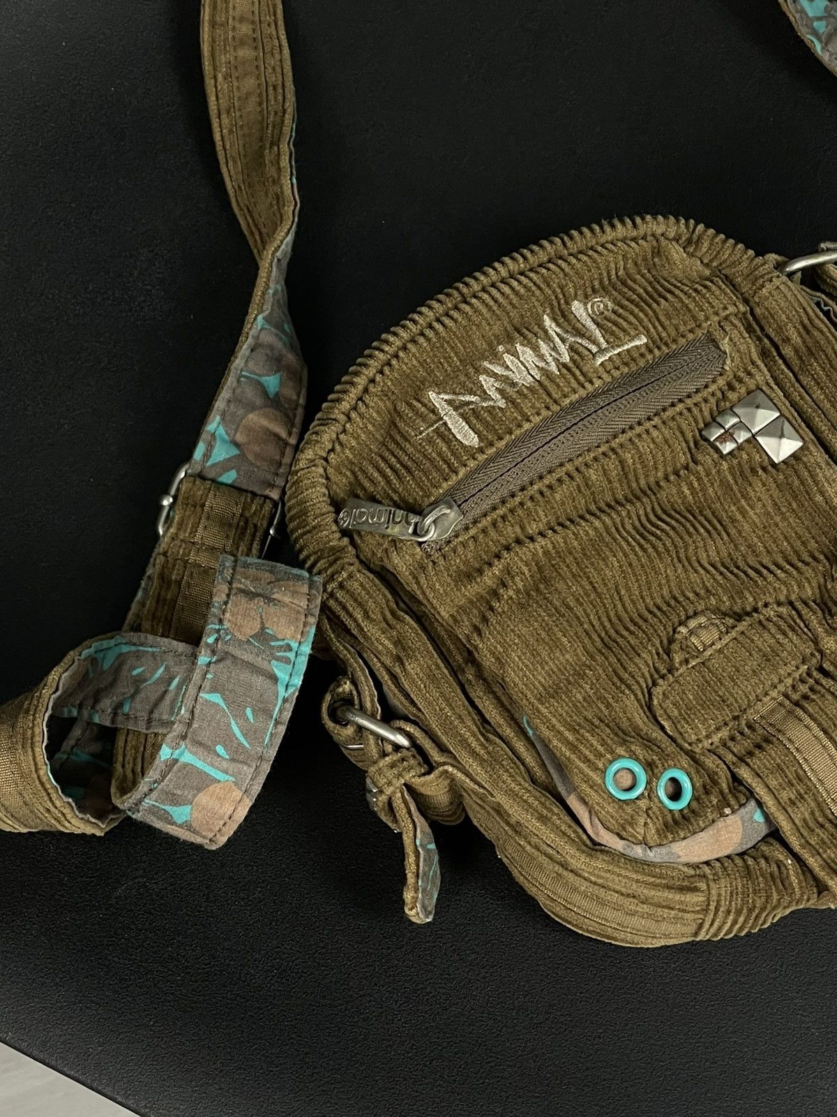 Hysteric Glamour × If Six Was Nine × Japanese Brand Y2K Vintage Bag Diesel Style Messenger Archive Size ONE SIZE - 4 Thumbnail