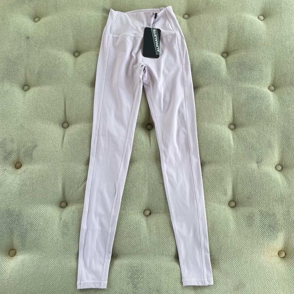 Other NWT Alphalete Kinetic Pulse Dusty Lilac Lavender Leggings $7 Size 26" / US 2 / IT 38 - 4 Thumbnail