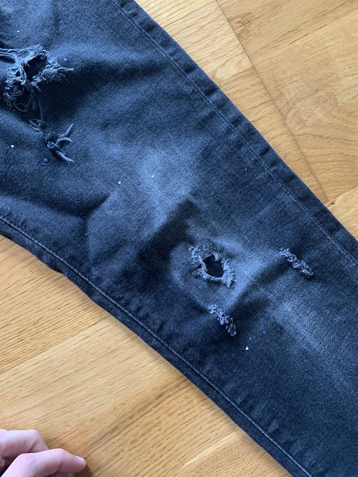 Dsquared2 Dsquared2 distressed painted jeans Size 28" / US 6 / IT 42 - 8 Thumbnail