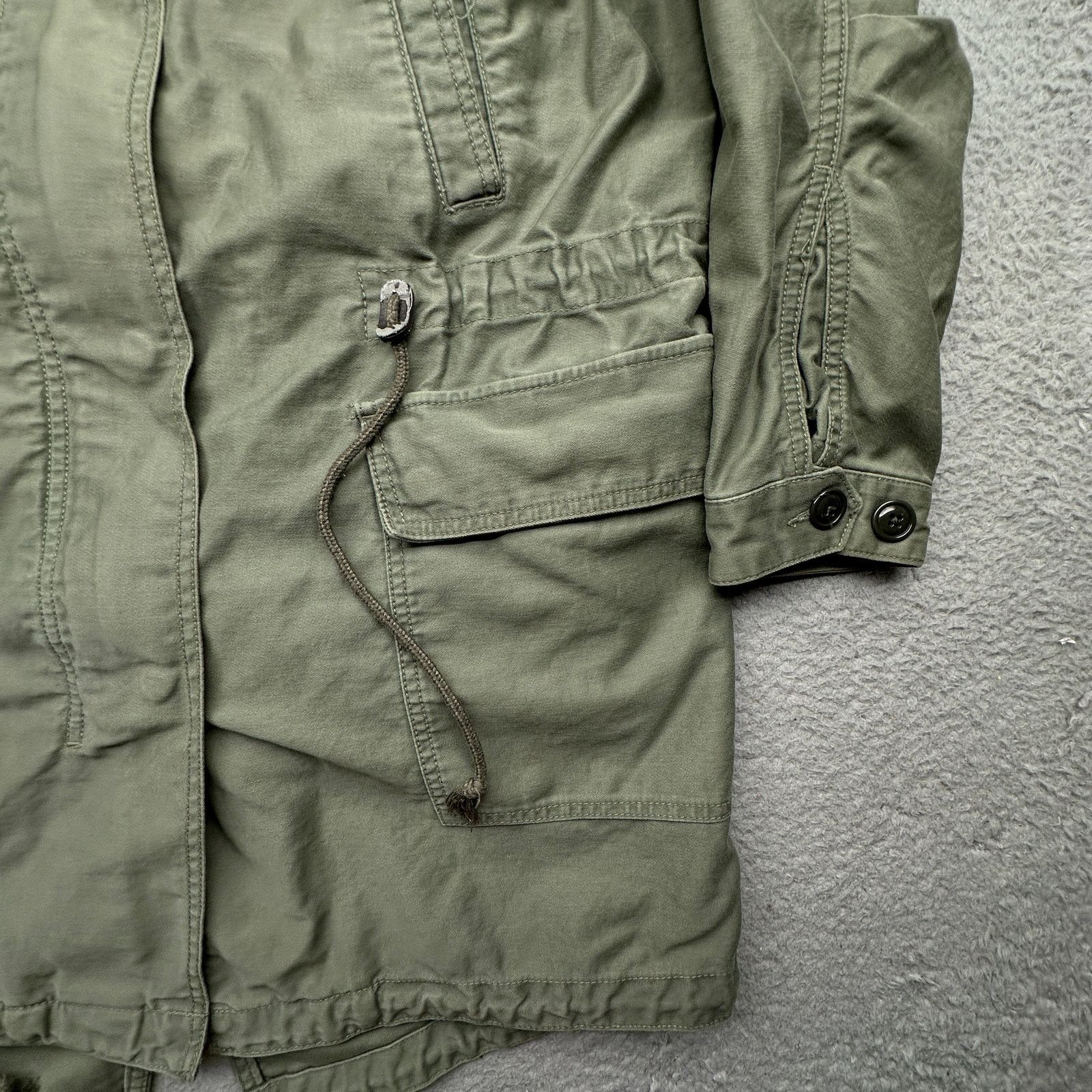 Gap GAP Parka Military Jacket Women Small Fishtail Utility Field Size S / US 4 / IT 40 - 12 Thumbnail