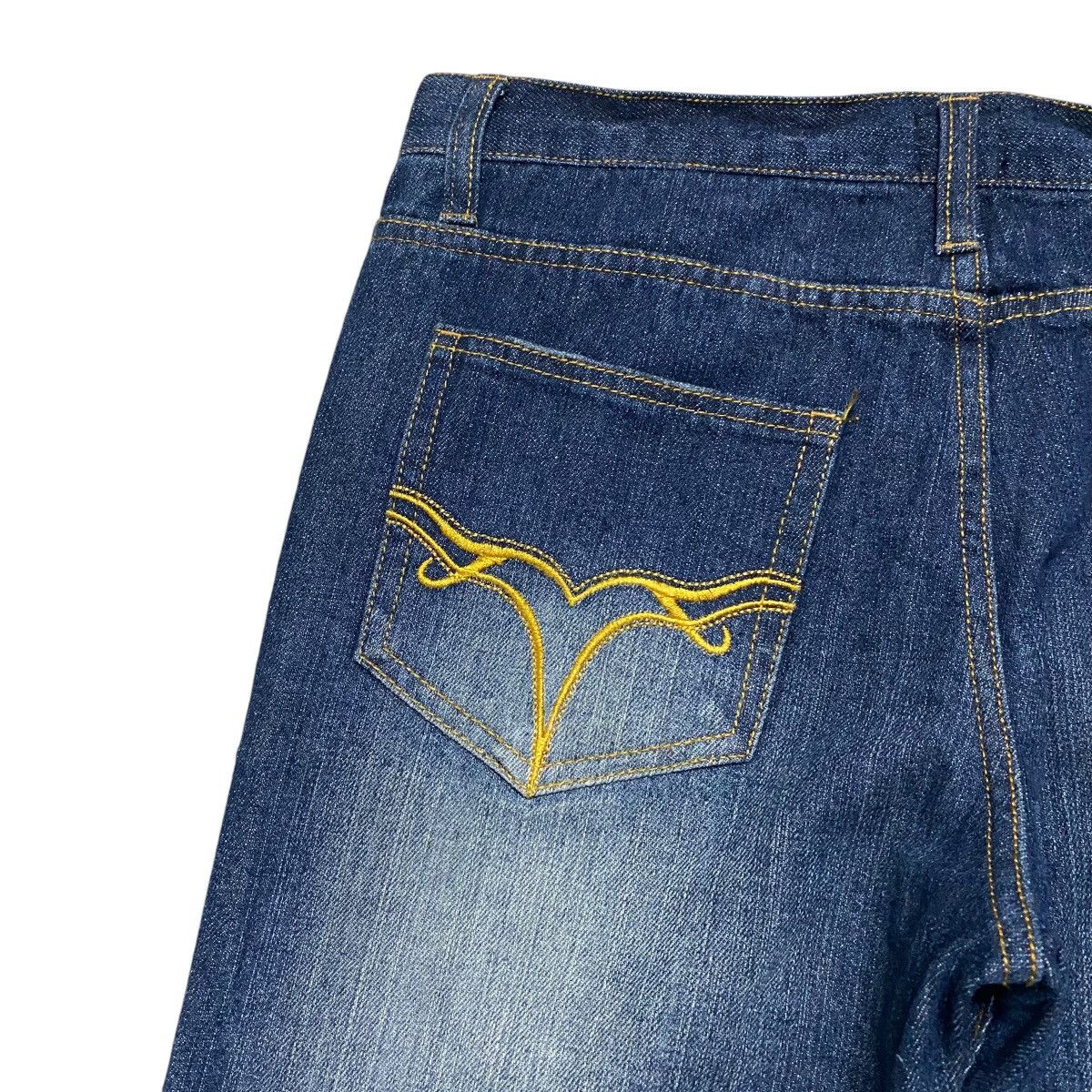 Japanese Brand JACKROSE Denim Flare Jeans Size US 32 / EU 48 - 11 Thumbnail