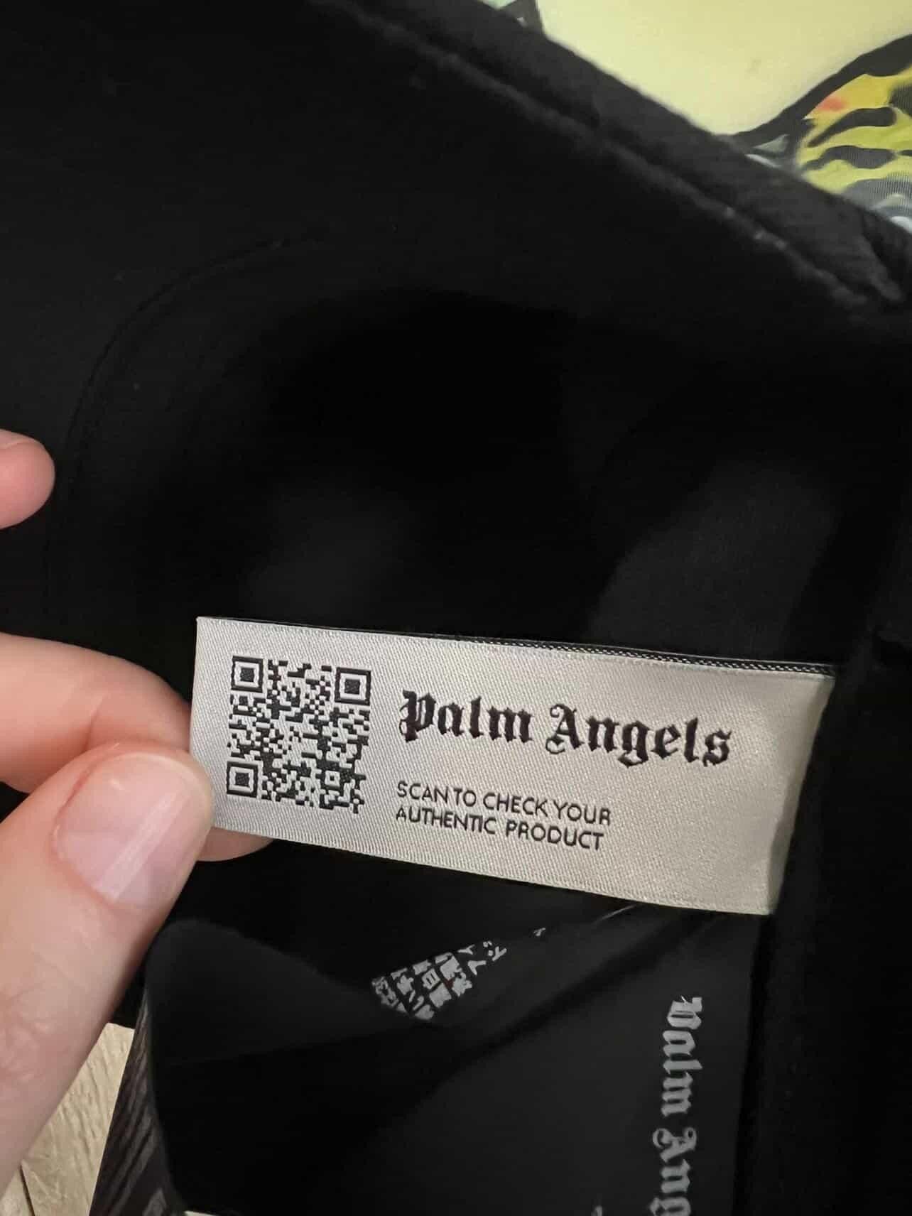 Palm Angels Palm Angels Classics Logo SnapBack Cap Black 💥🔥 Size ONE SIZE - 17 Thumbnail