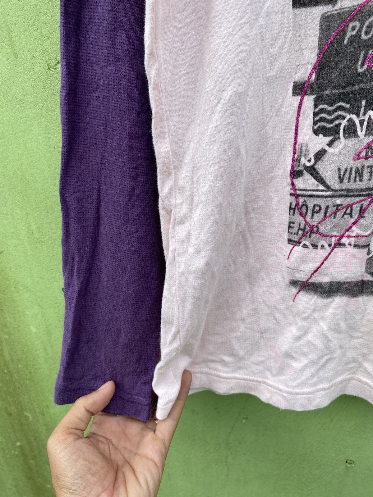 Japanese Brand Anti-Label Raglan Travel Graphic Longsleeve Vintage Style Size US M / EU 48-50 / 2 - 5 Thumbnail