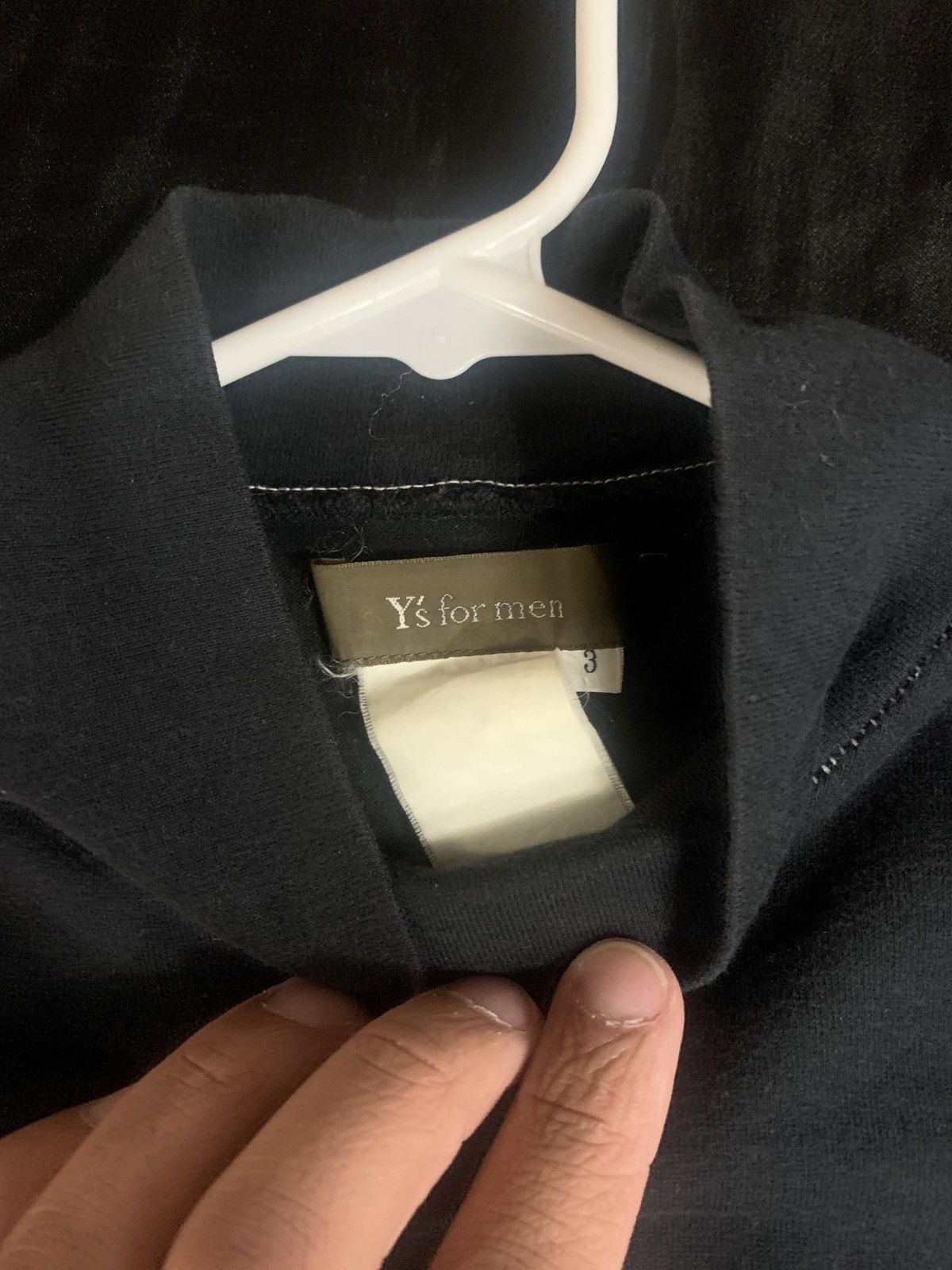 Yohji Yamamoto Y’s for Men Yohji Yamamoto mock neck t-shirt Size US M / EU 48-50 / 2 - 6 Thumbnail